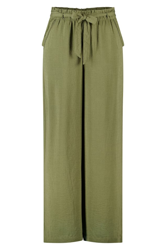 Broek met elastische taille image number 1