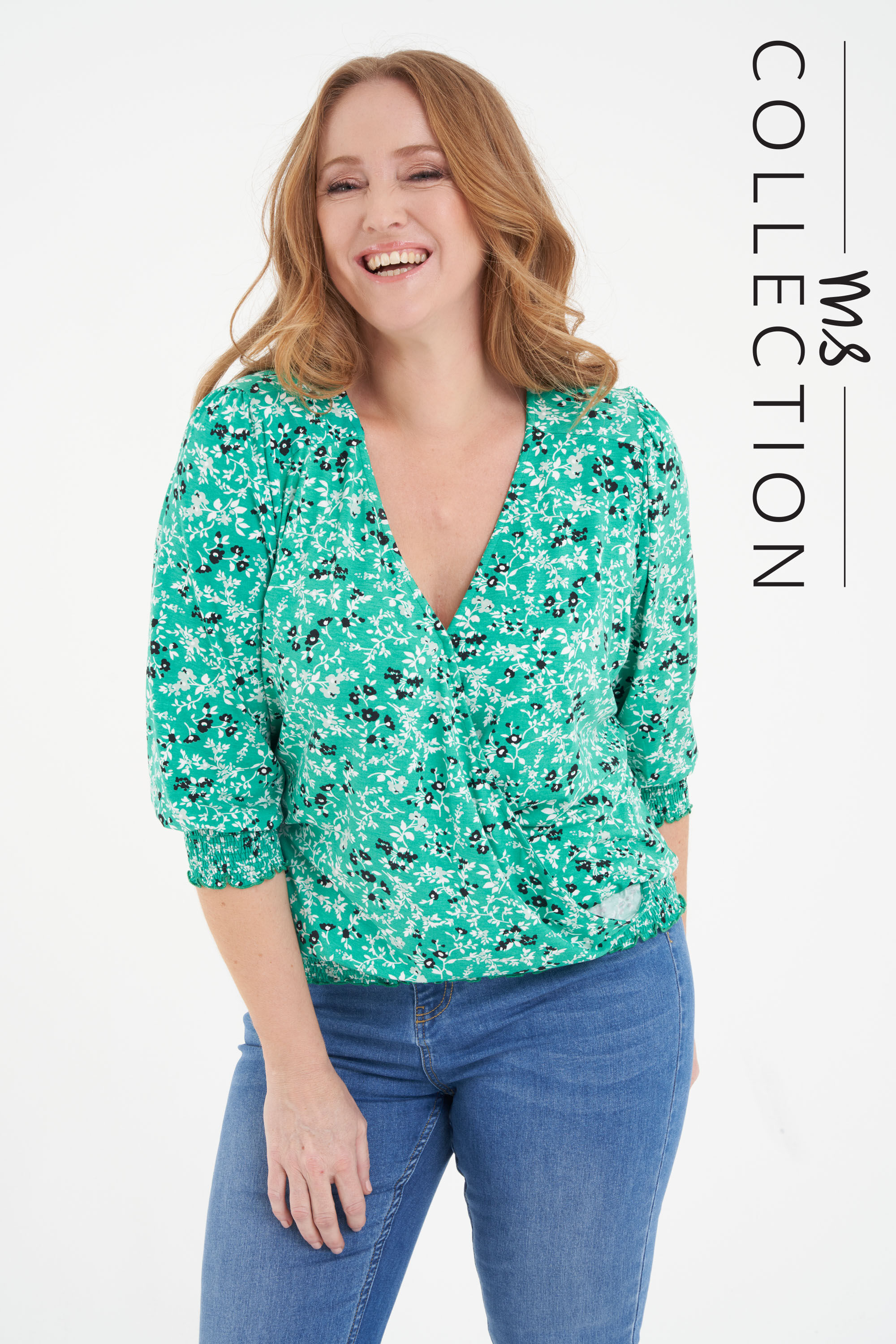 Overslag top met print image number 0