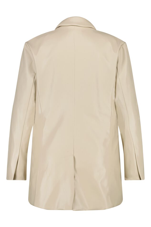Imitatieleren blazer image number 3