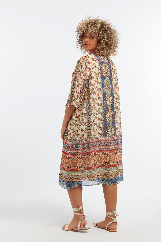 Kimono met print image number 4