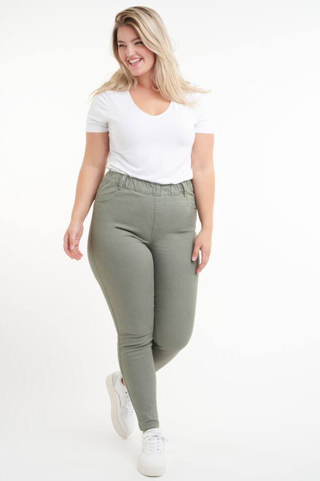 Slim fit tregging POPPY image number 3