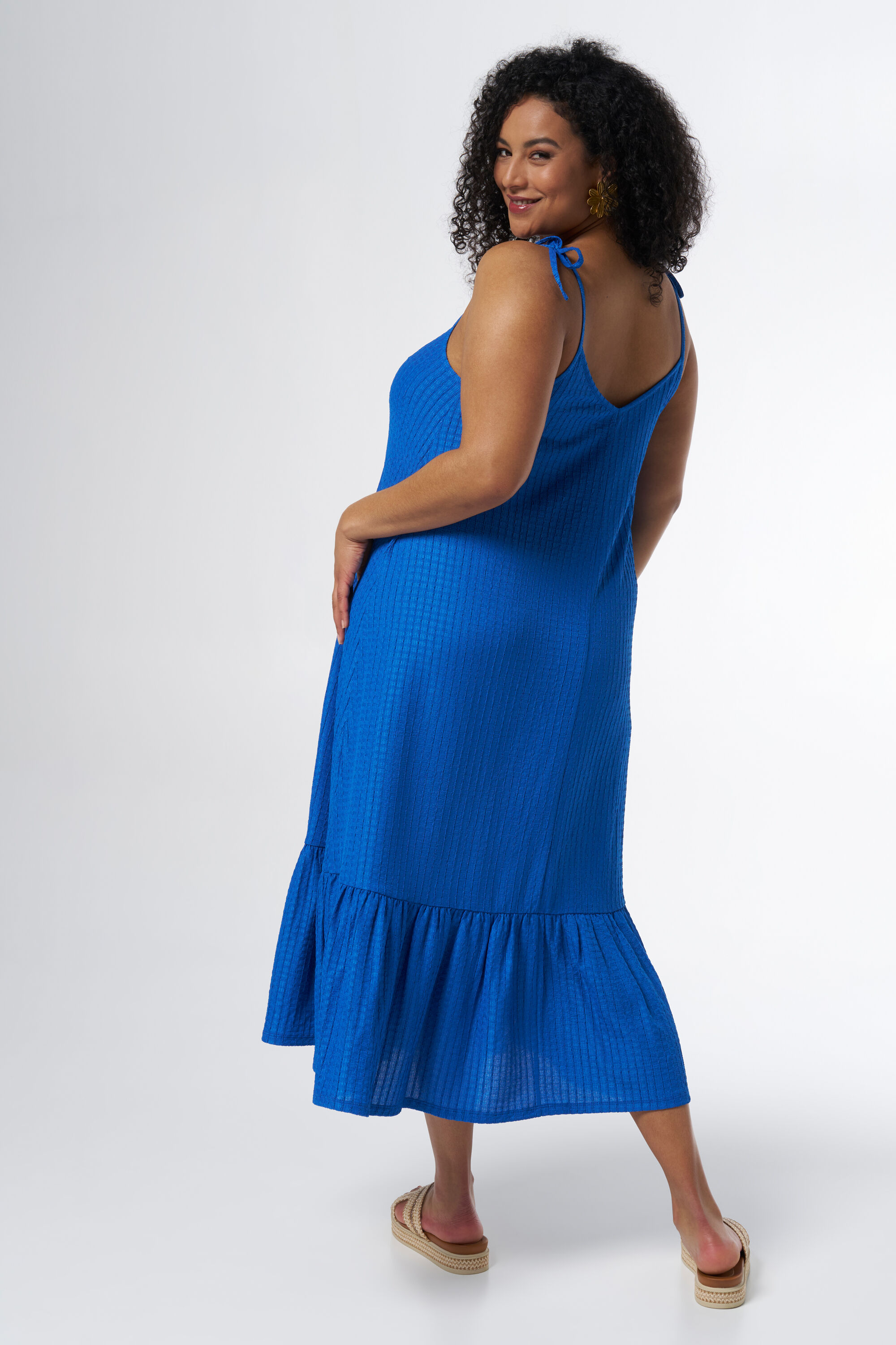 Zomerse jurk met structuur image number 3