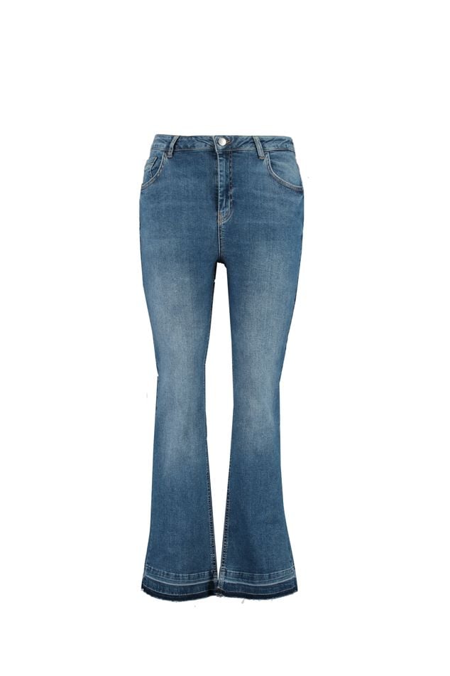 Flared high waist jeans image number 1