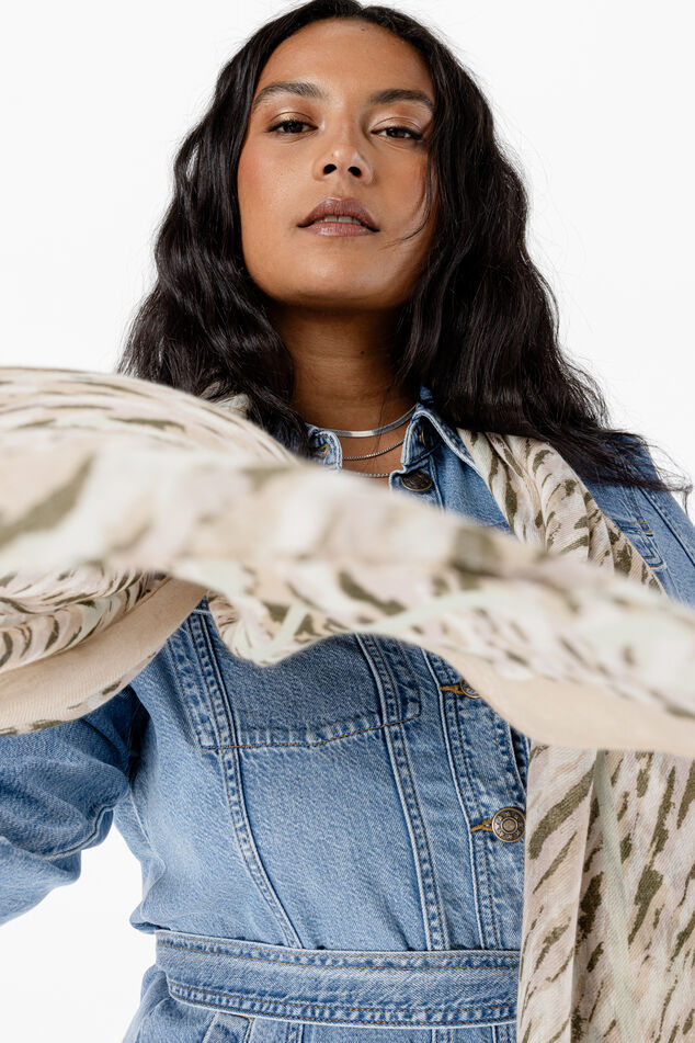 Sjaal met print image number 2