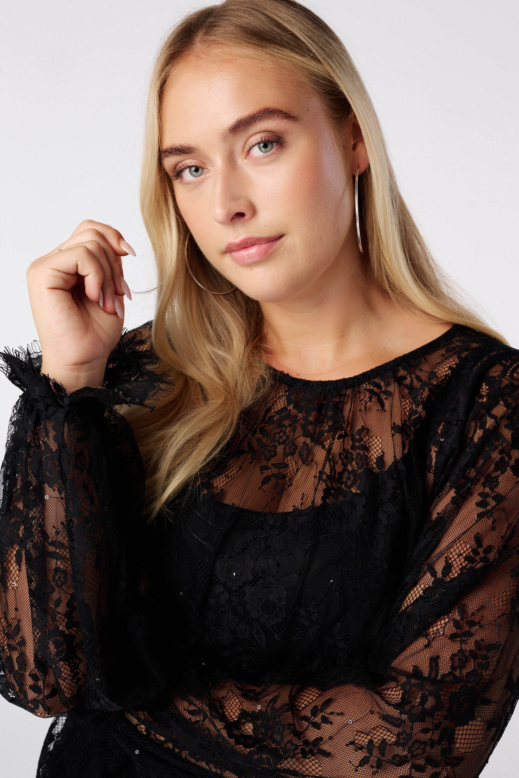 Kanten blouse image number 4