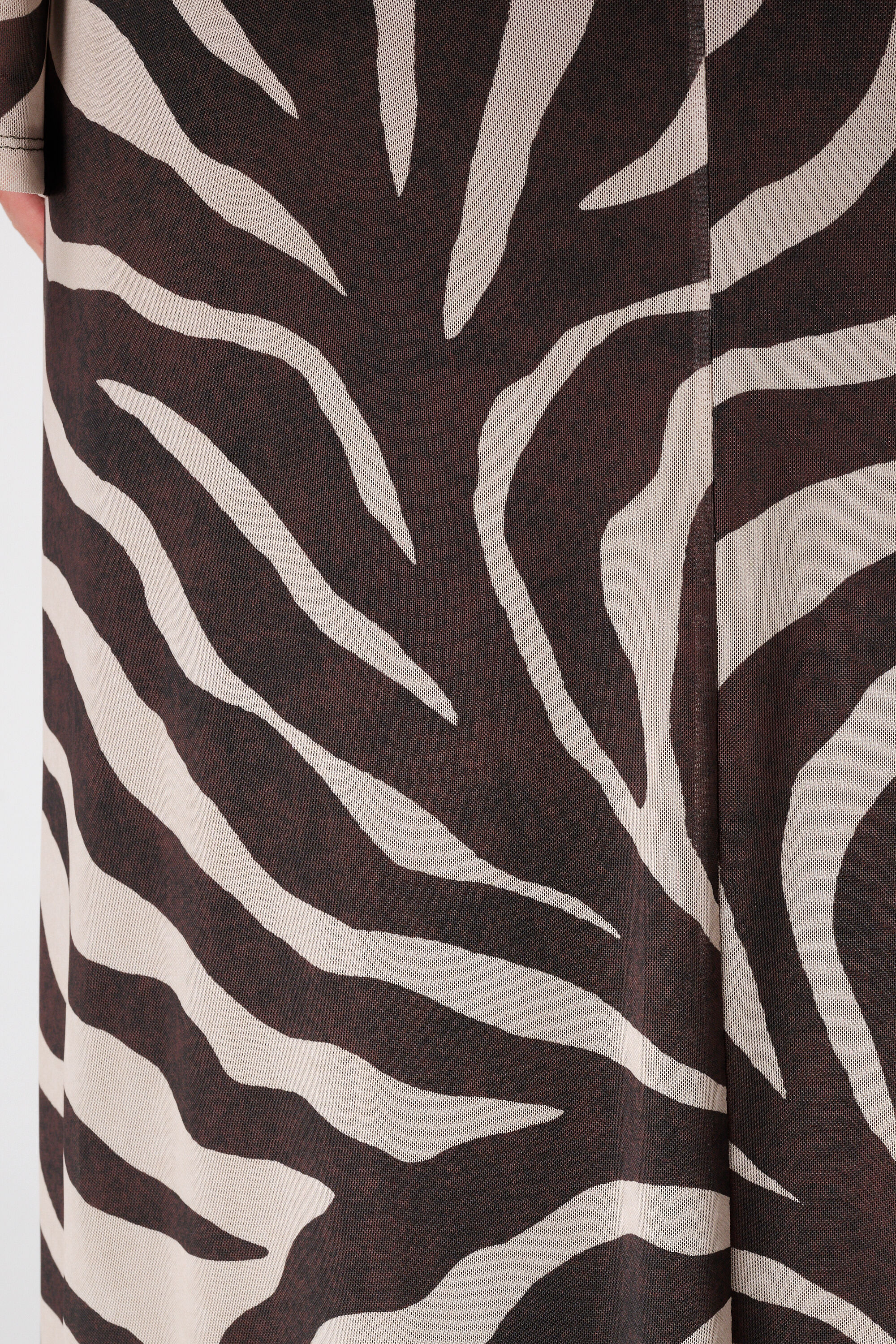 Maxi jurk met zebraprint image number 6