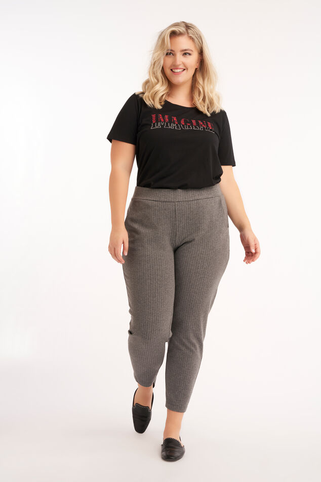 Jogger broek met print image number 0