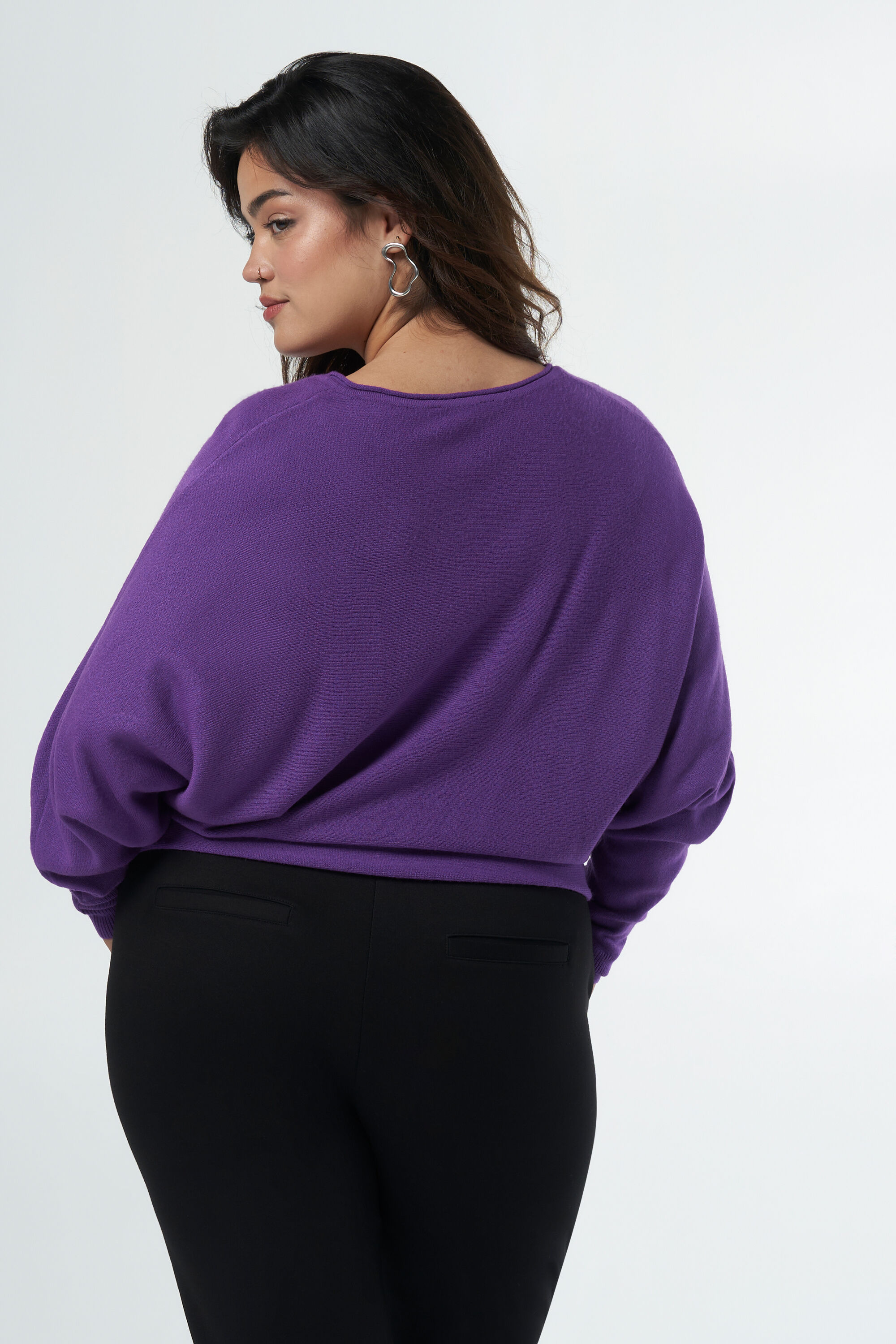 Trui met vleermuismouwen image number 3