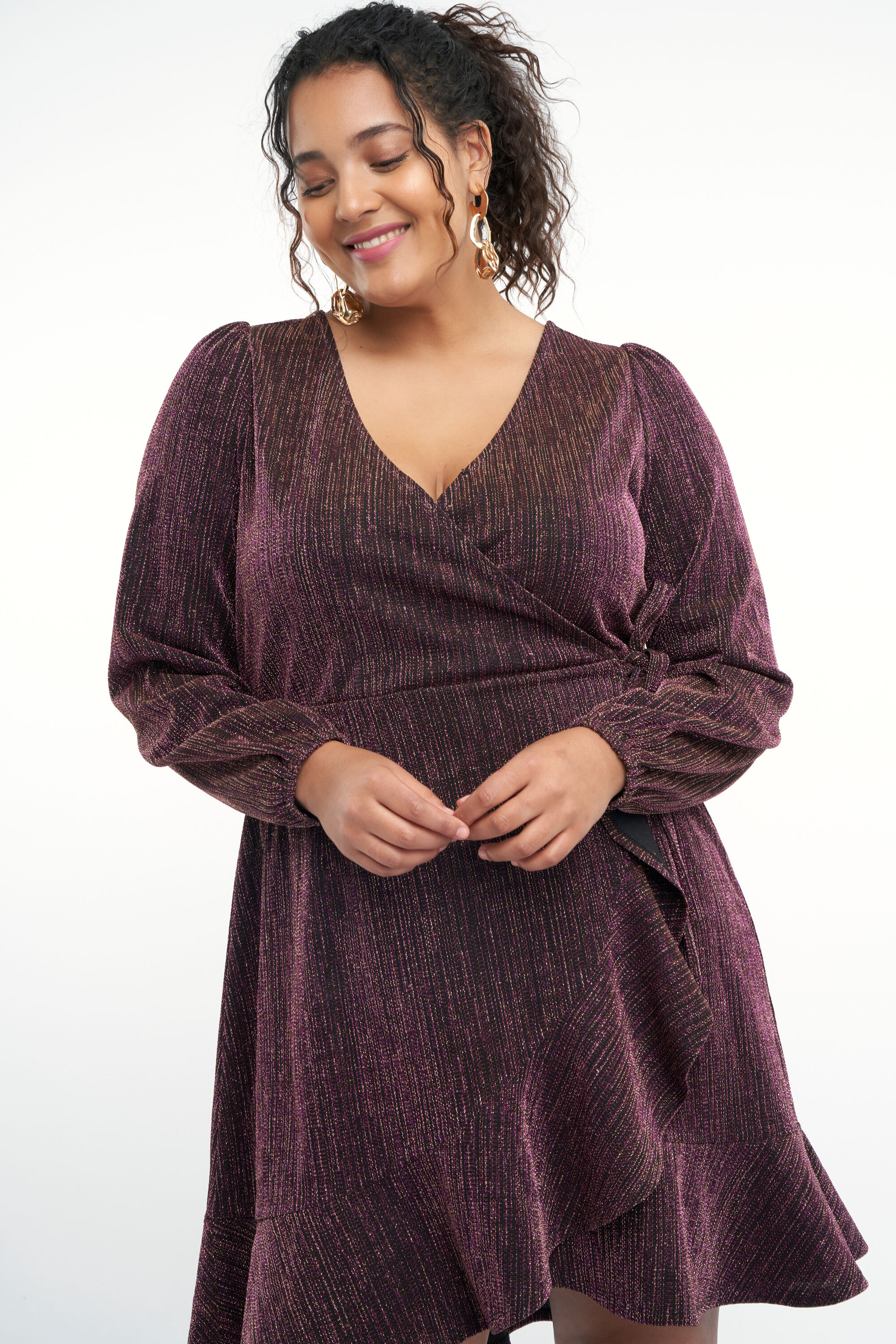 Wikkeljurkje met glitters image number 7