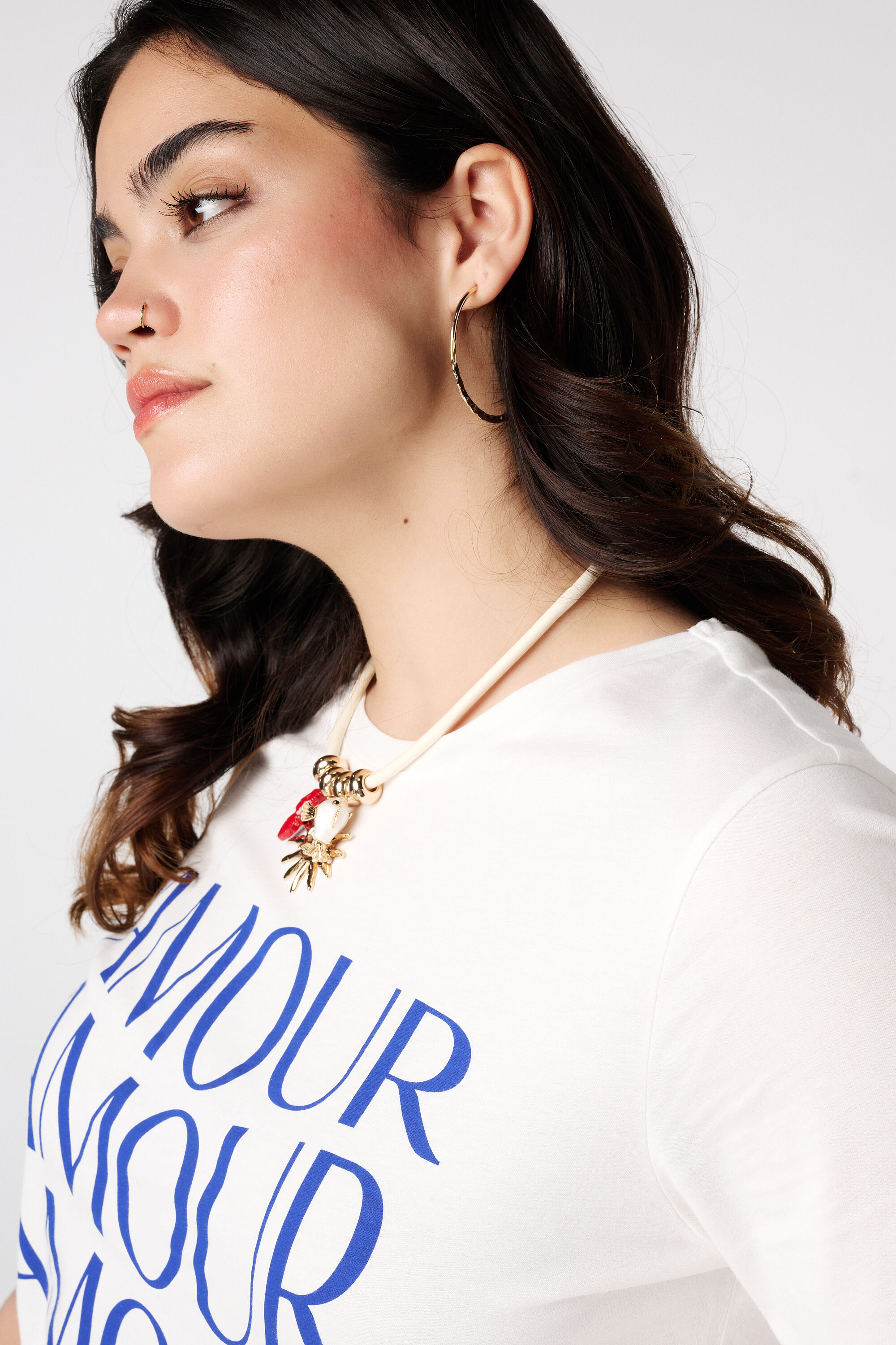 T-shirt met print image number 4