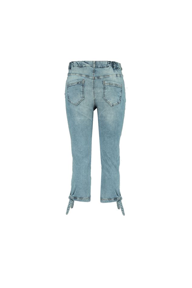 Cropped tregging POPPY met strik detail image number 2