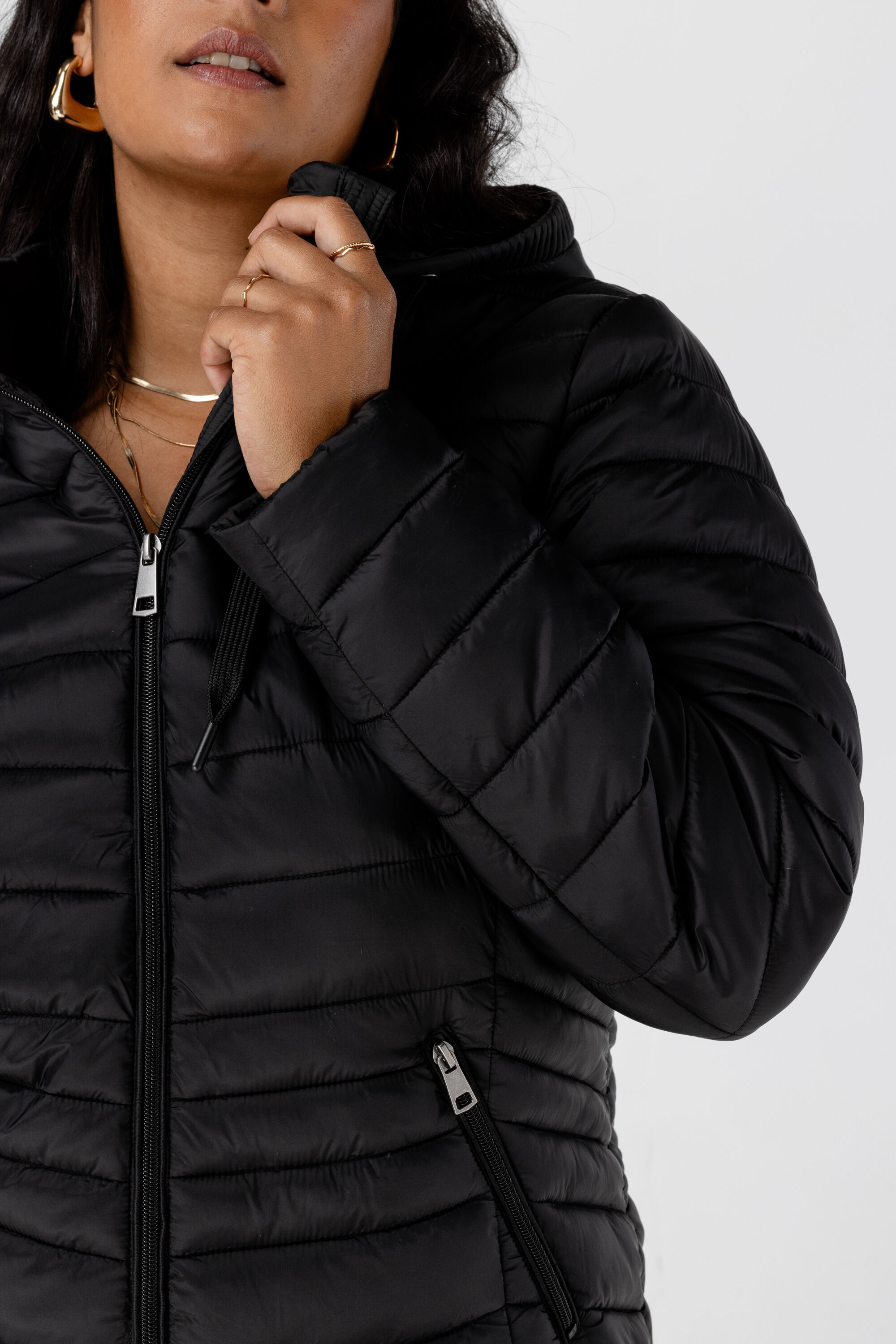 Licht gewatteerde jas image number 4