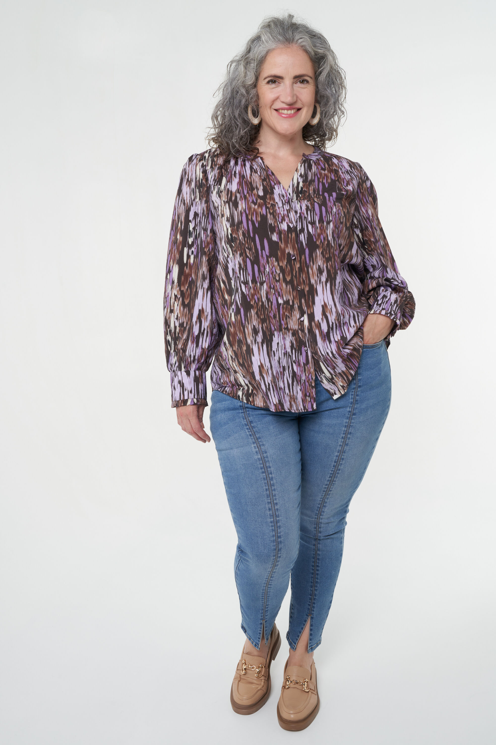 Blouse met knoopjes image number 7