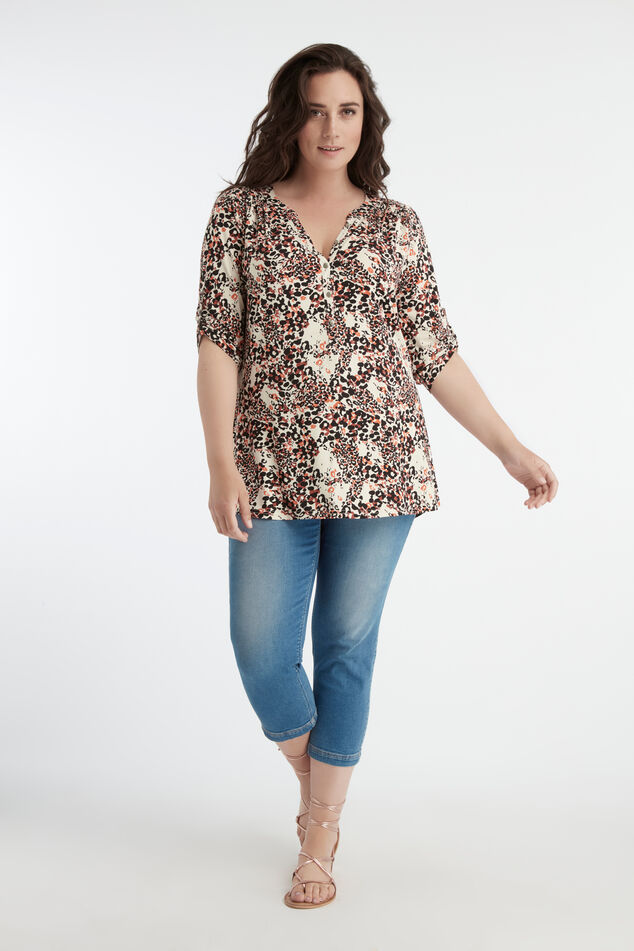 Top met print image number 5