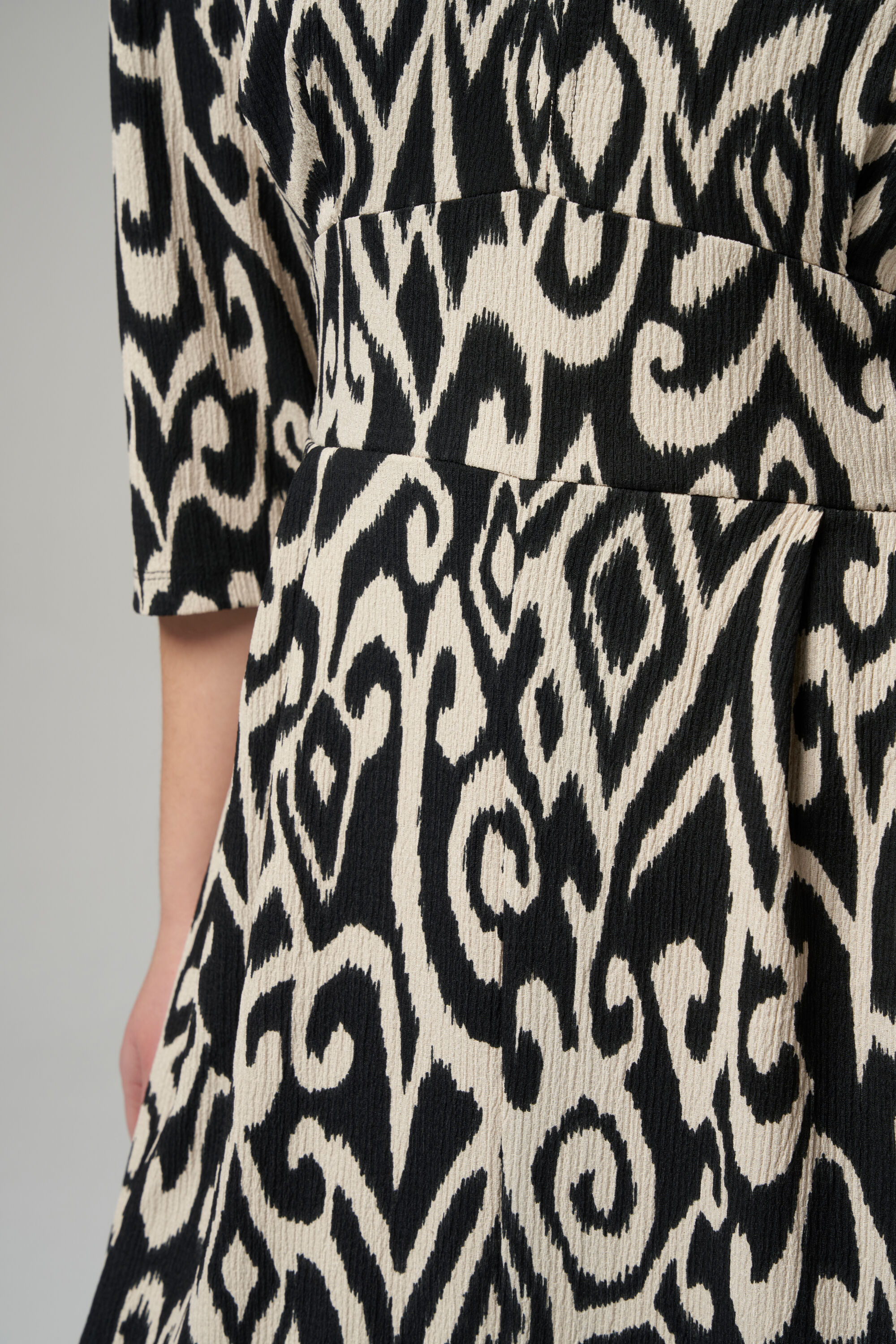 Midi jurk met print image number 4