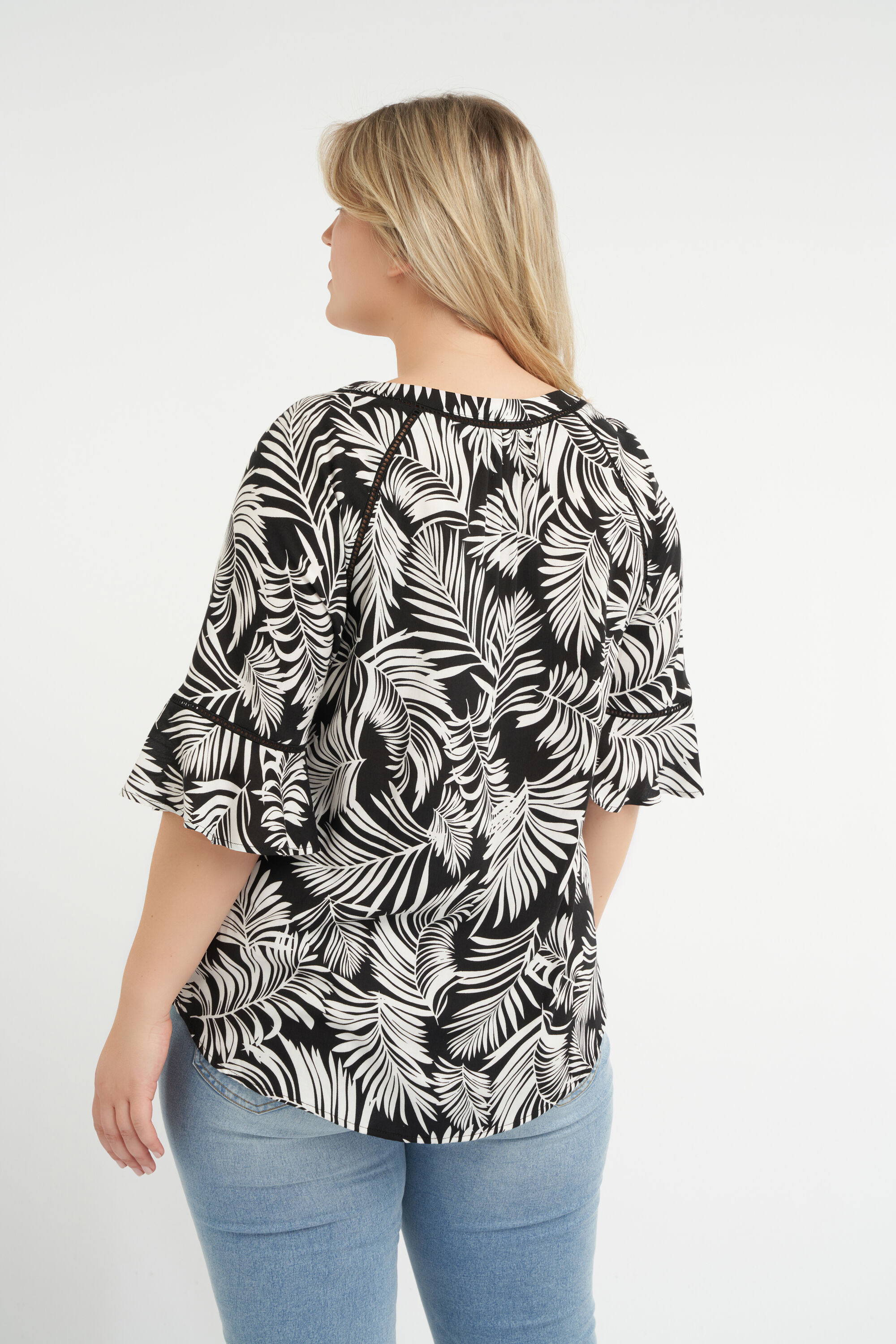 Blouse met print image number 3