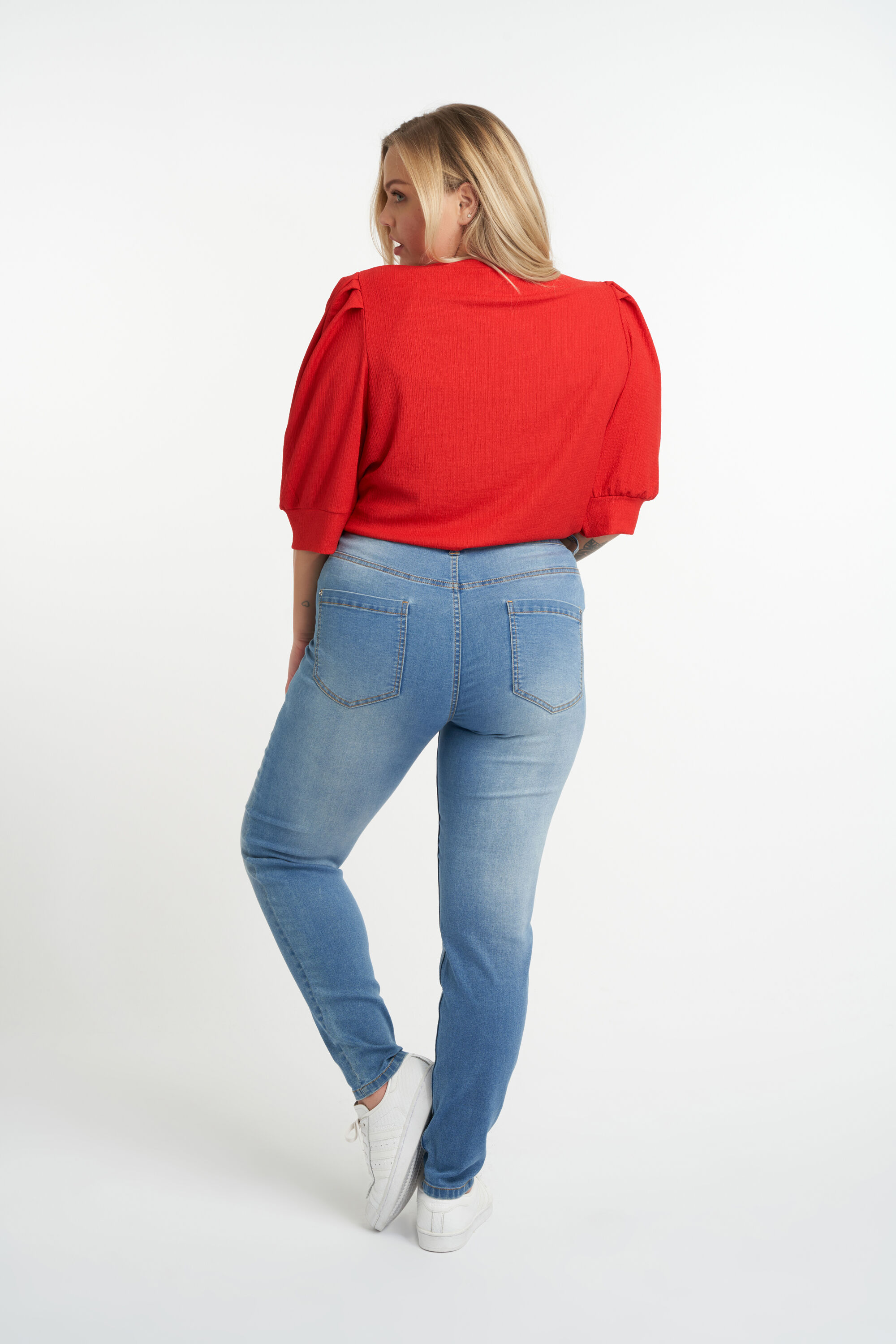 Jeans met ritsdetail image number 3