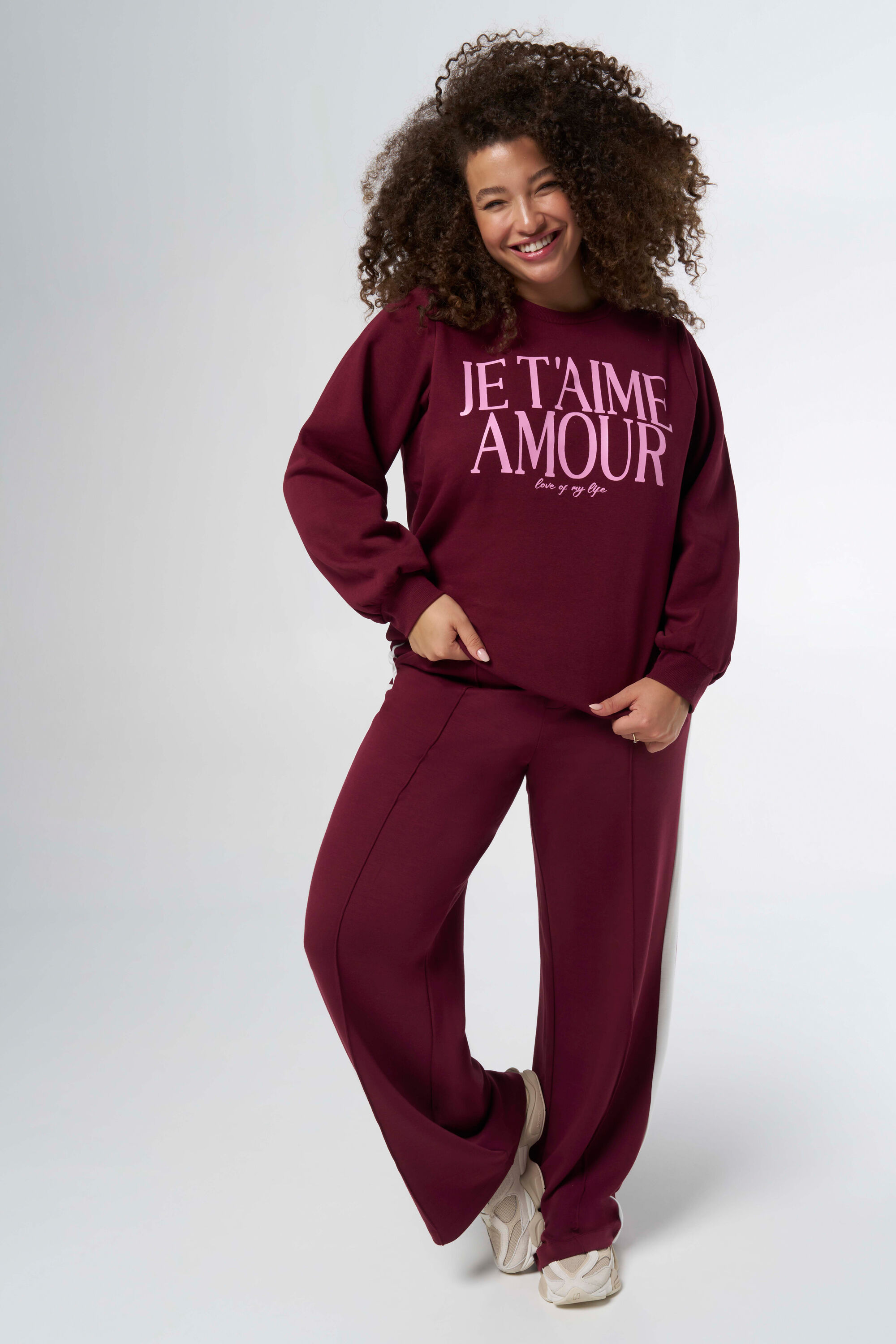 Sweater met tekst image number 5