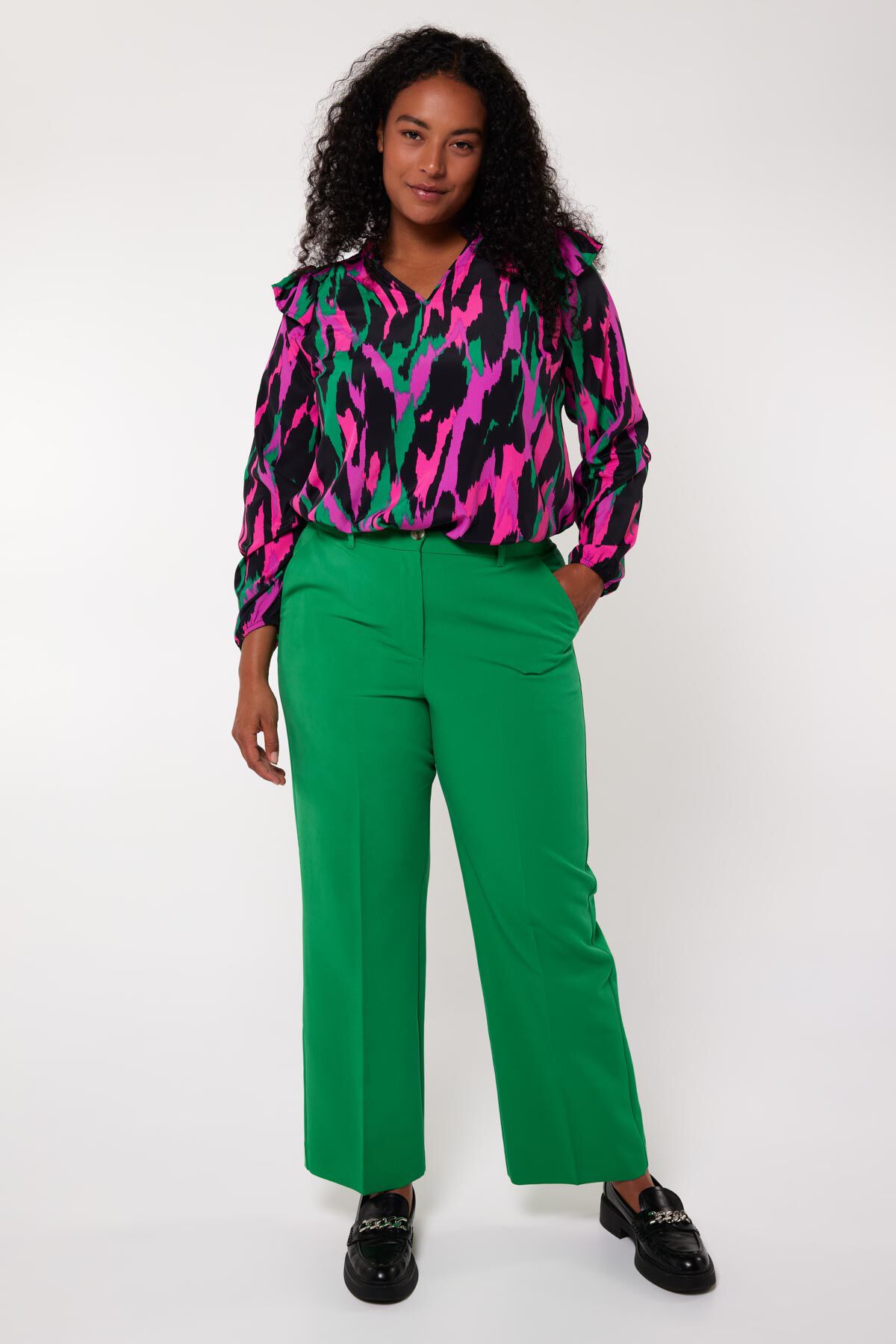 Dames Rechtvallende pantalon MS Mode