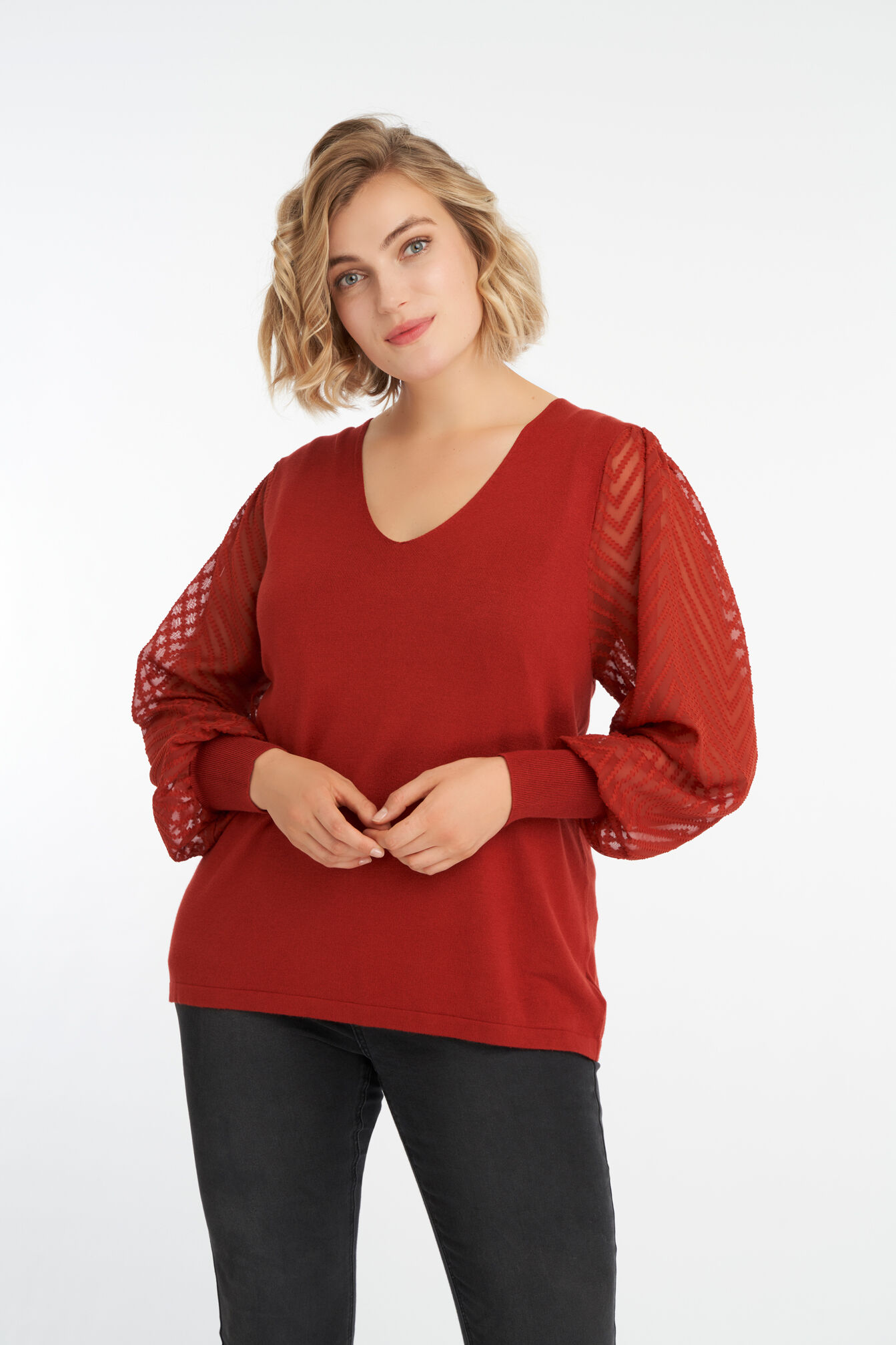 Trui met pofmouw image number 0