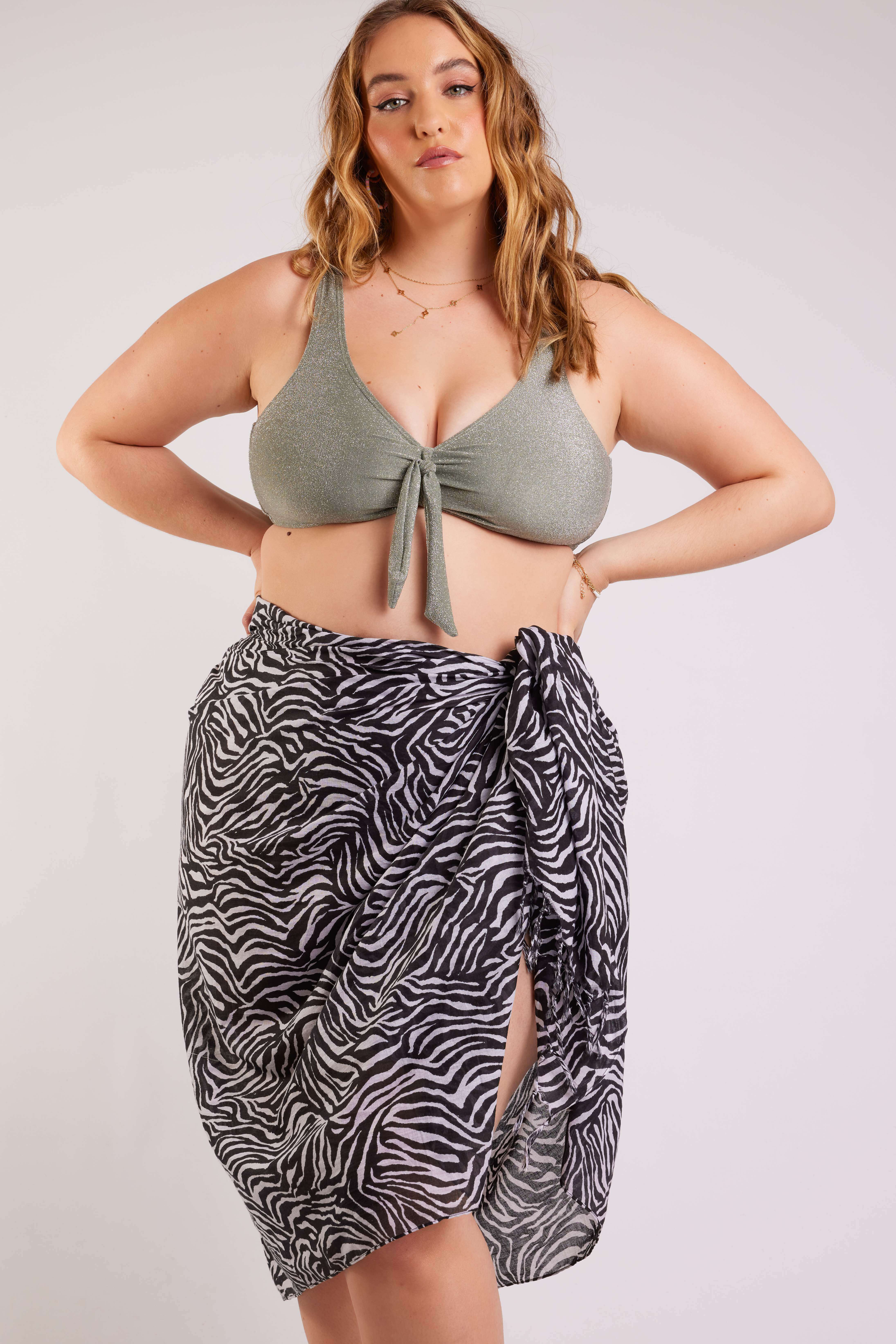 Pareo met zebraprint image number 6