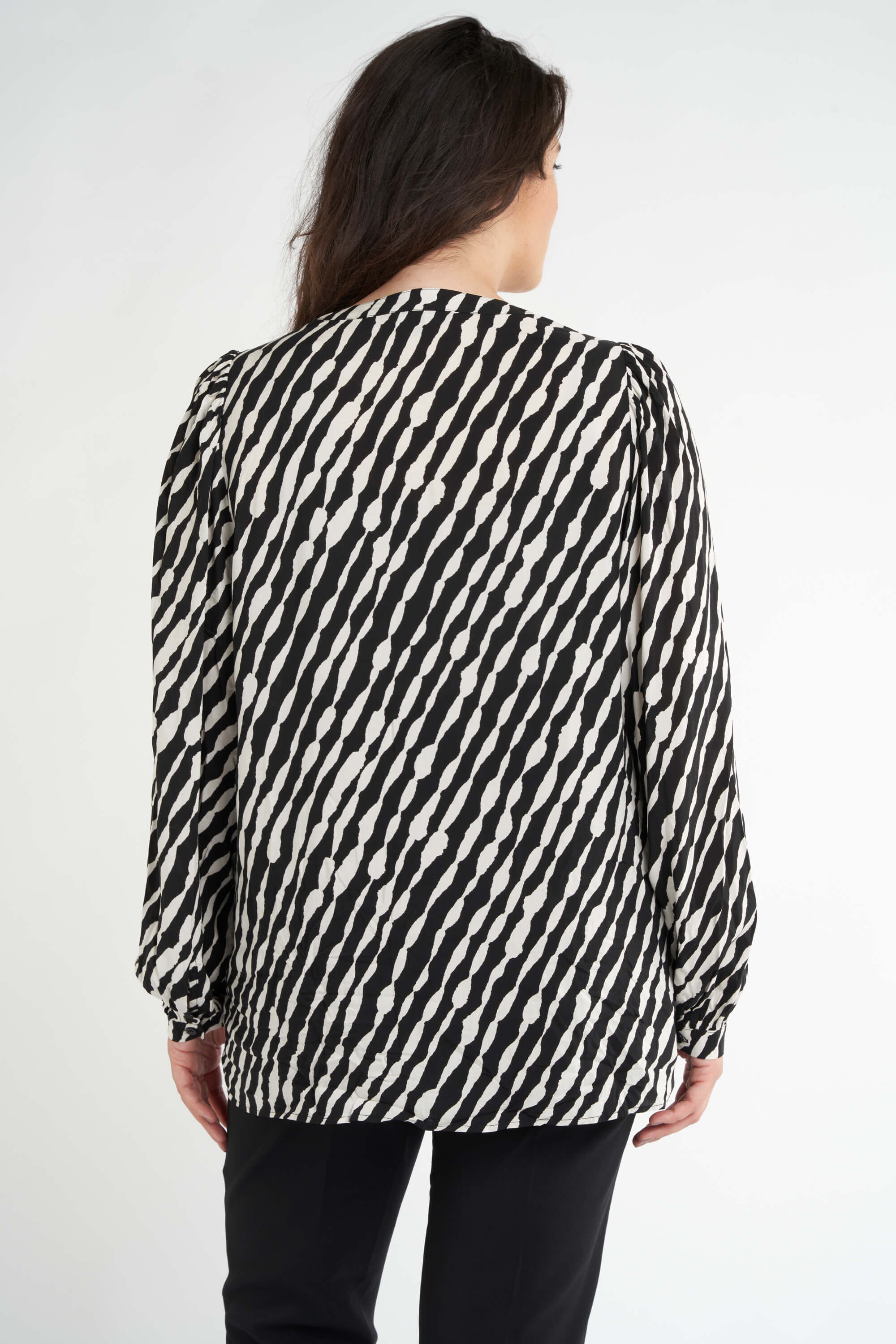 Blouse met print image number 4