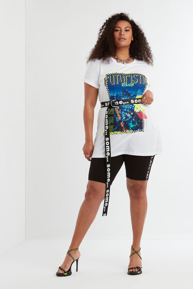 T-shirt jurk image number 0