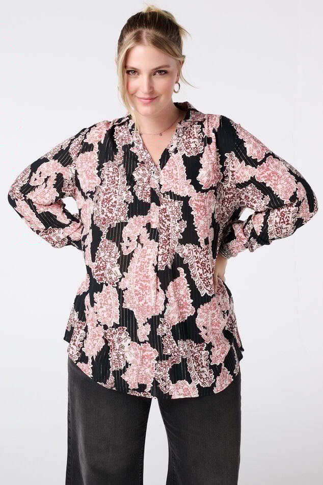 Blouse met print image number 0