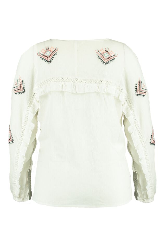 Blouse met borduursel image number 2