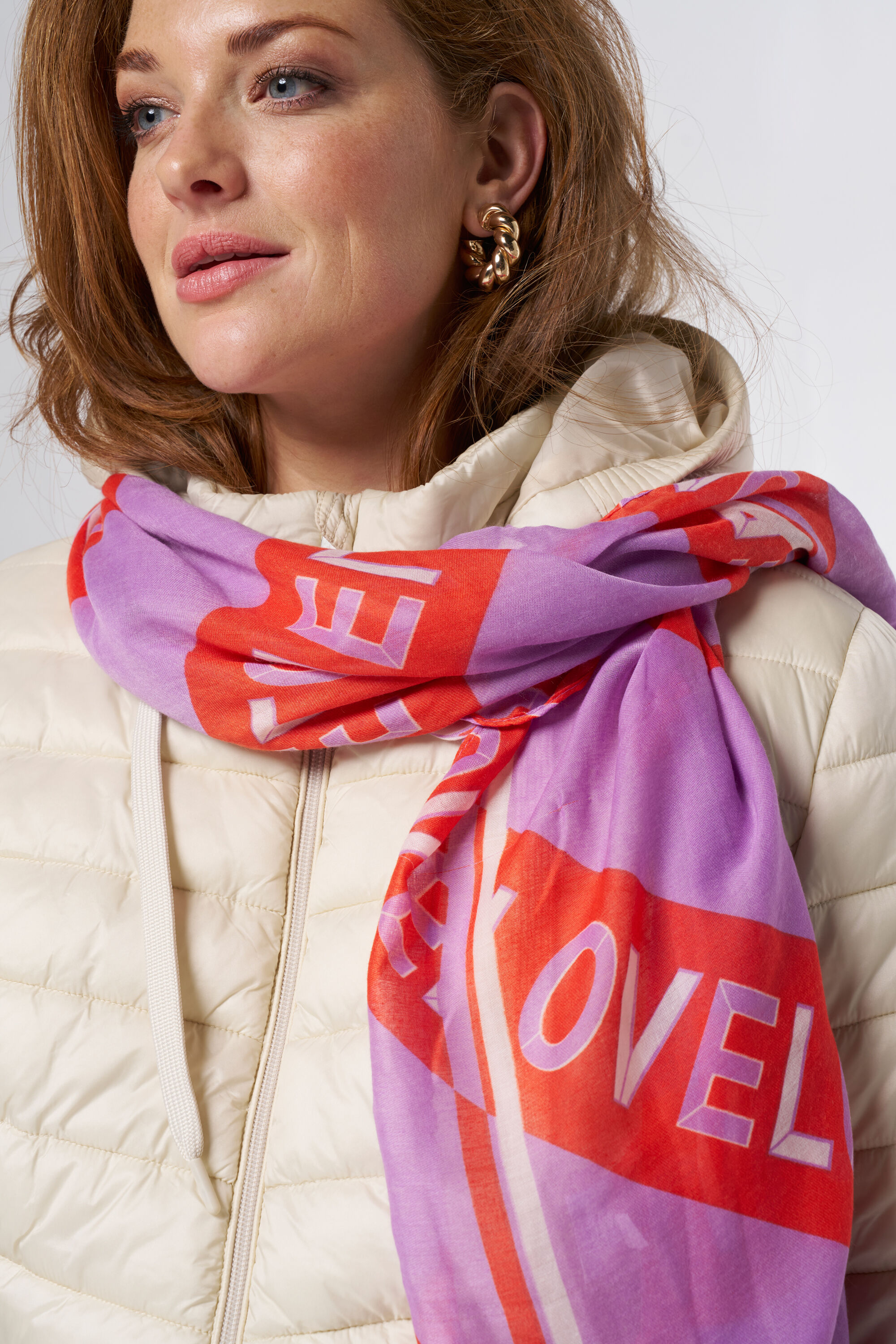 Sjaal met print image number 2