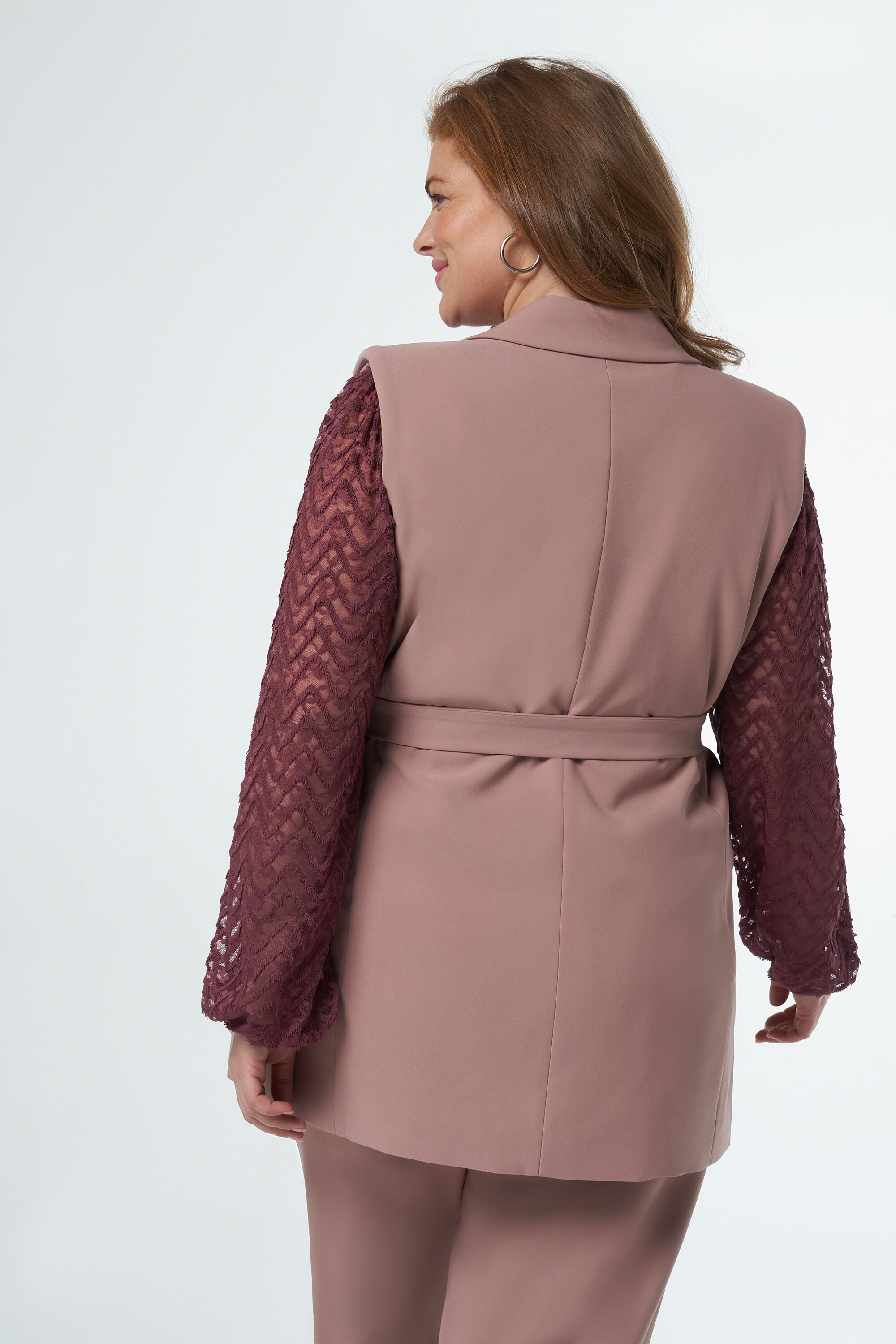 Gilet met ceintuur image number 3