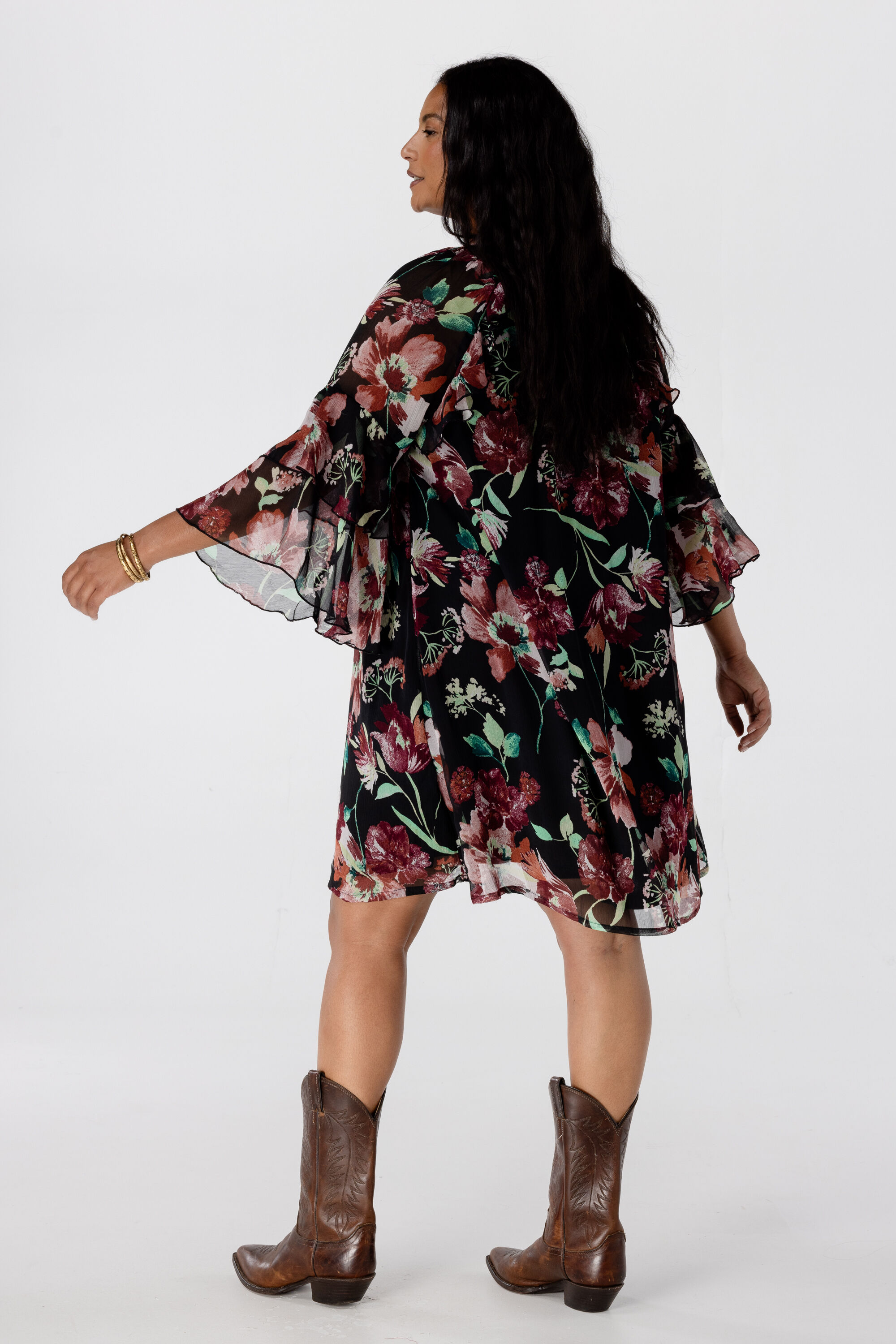 Jurk met print image number 3