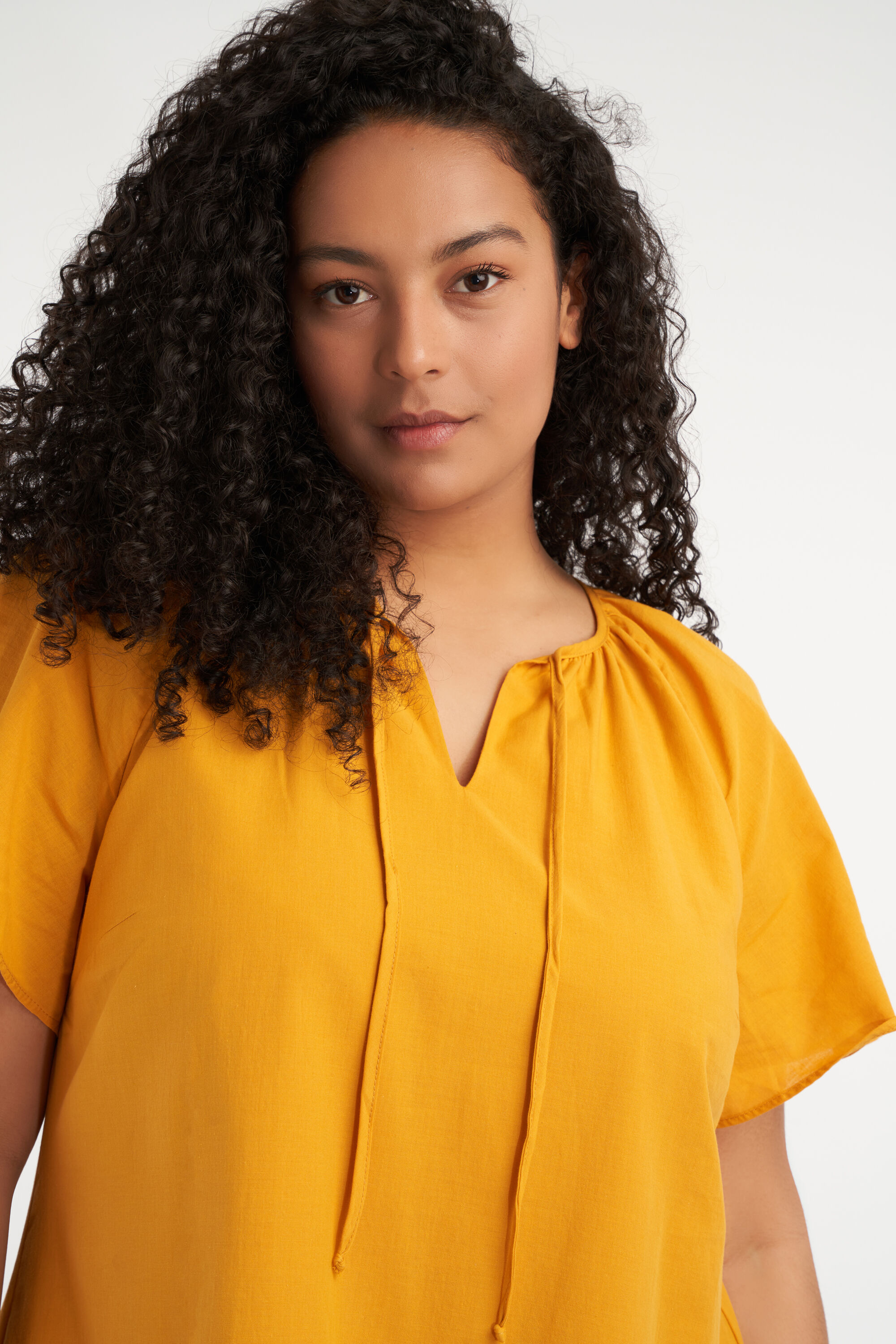 Korte a-lijn jurk image number 5