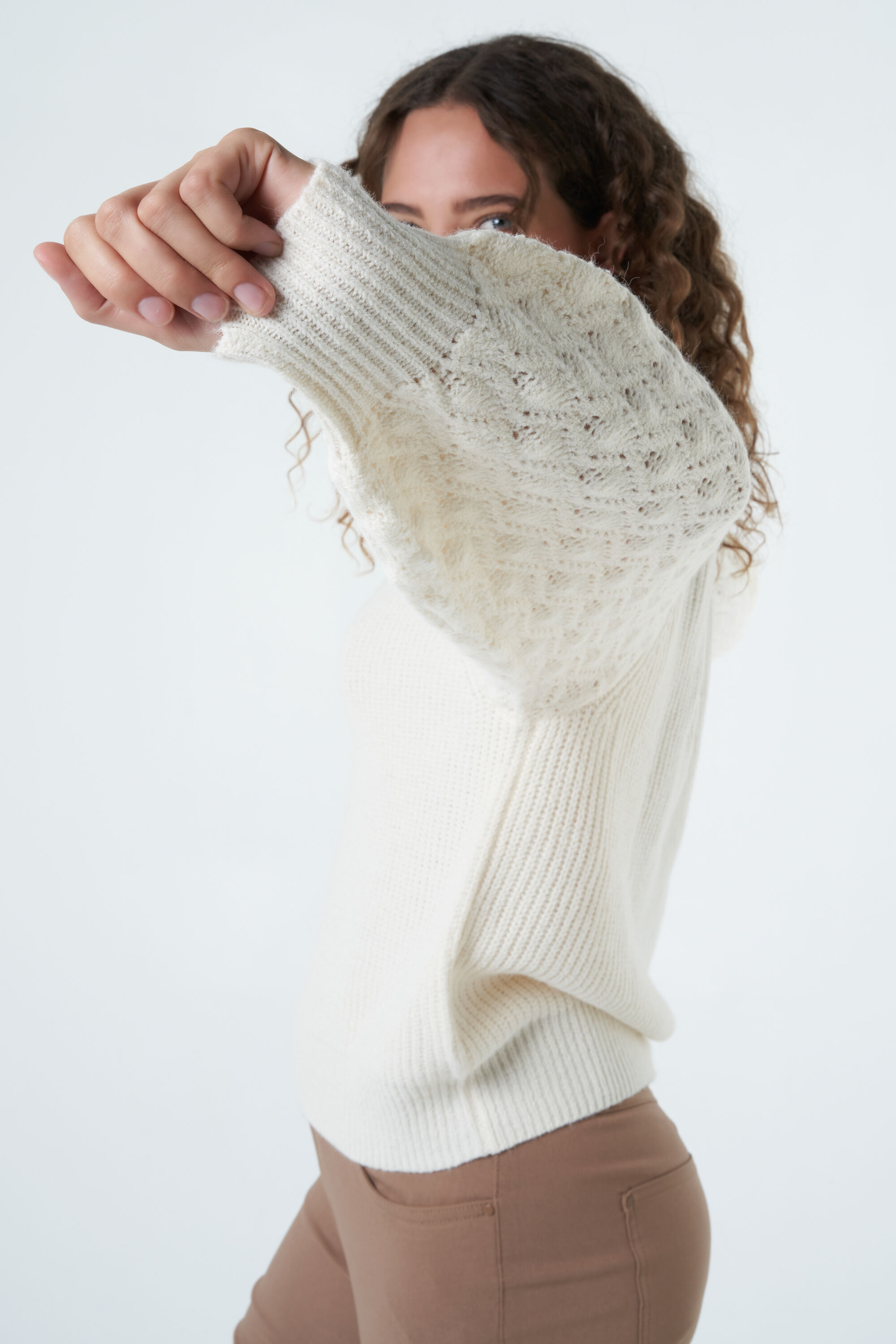 Trui met details image number 5