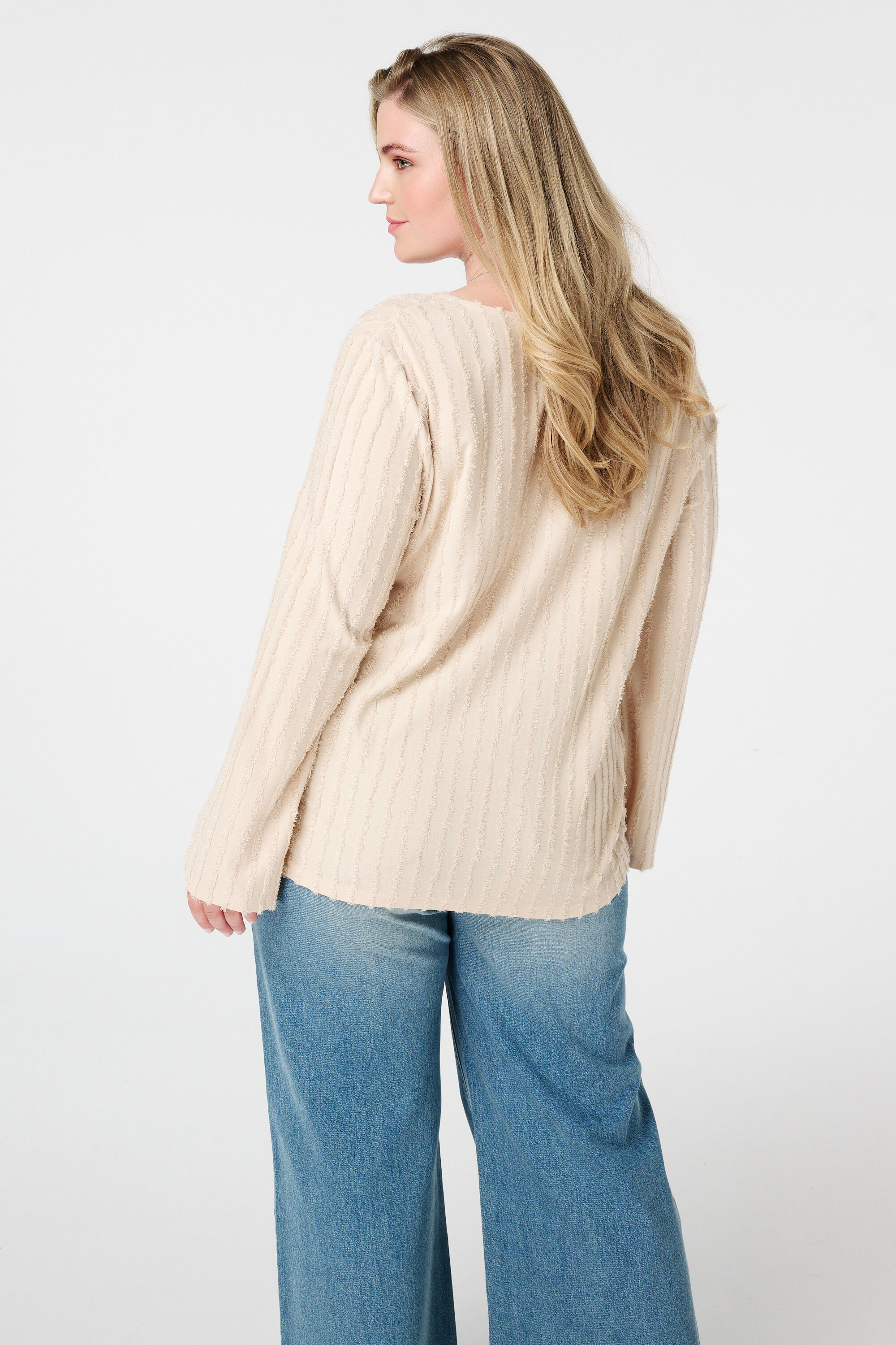 Top met franje structuur image number 3