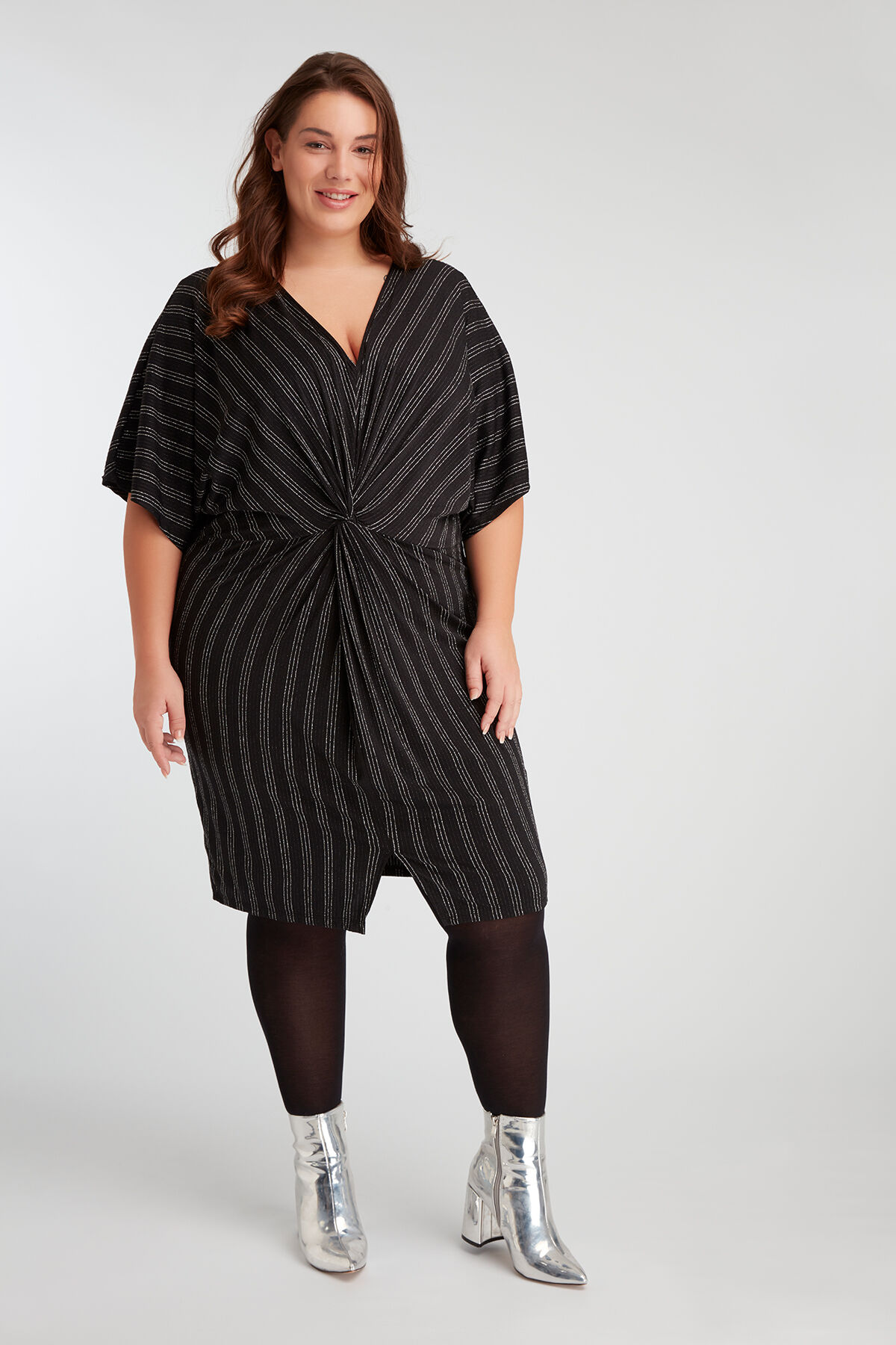 Jurk met lurex image number 4