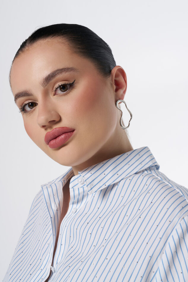 Overhemd met strass image number 4