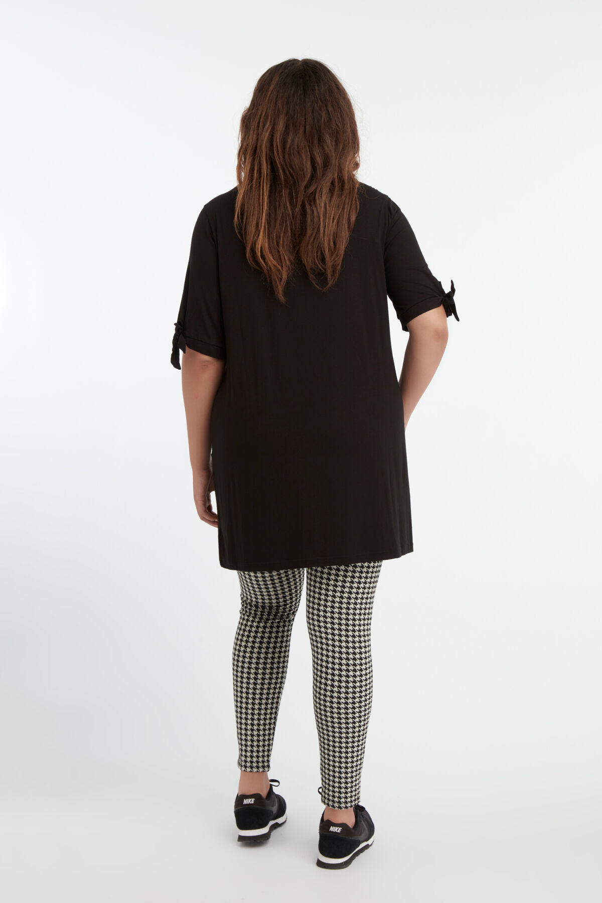 Tregging met pied-de-poule motief image number 3