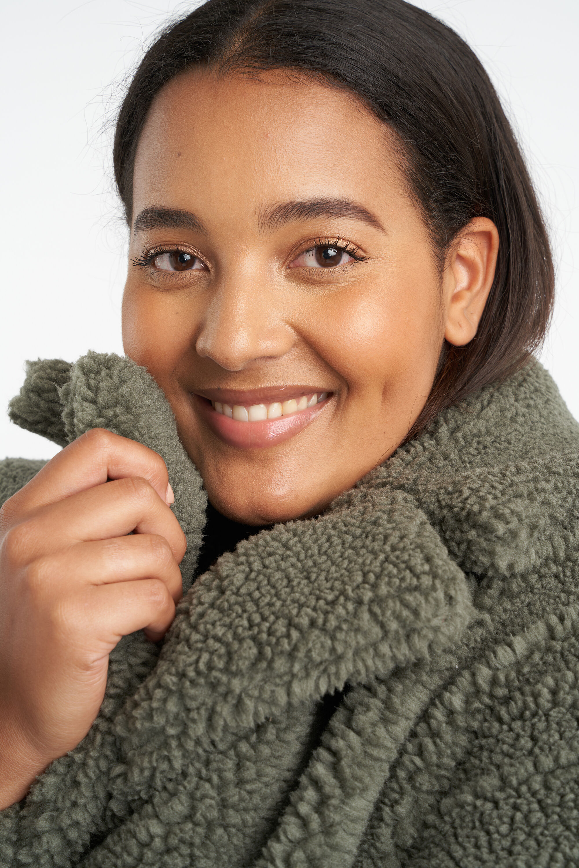 Oversized teddy jas image number 6