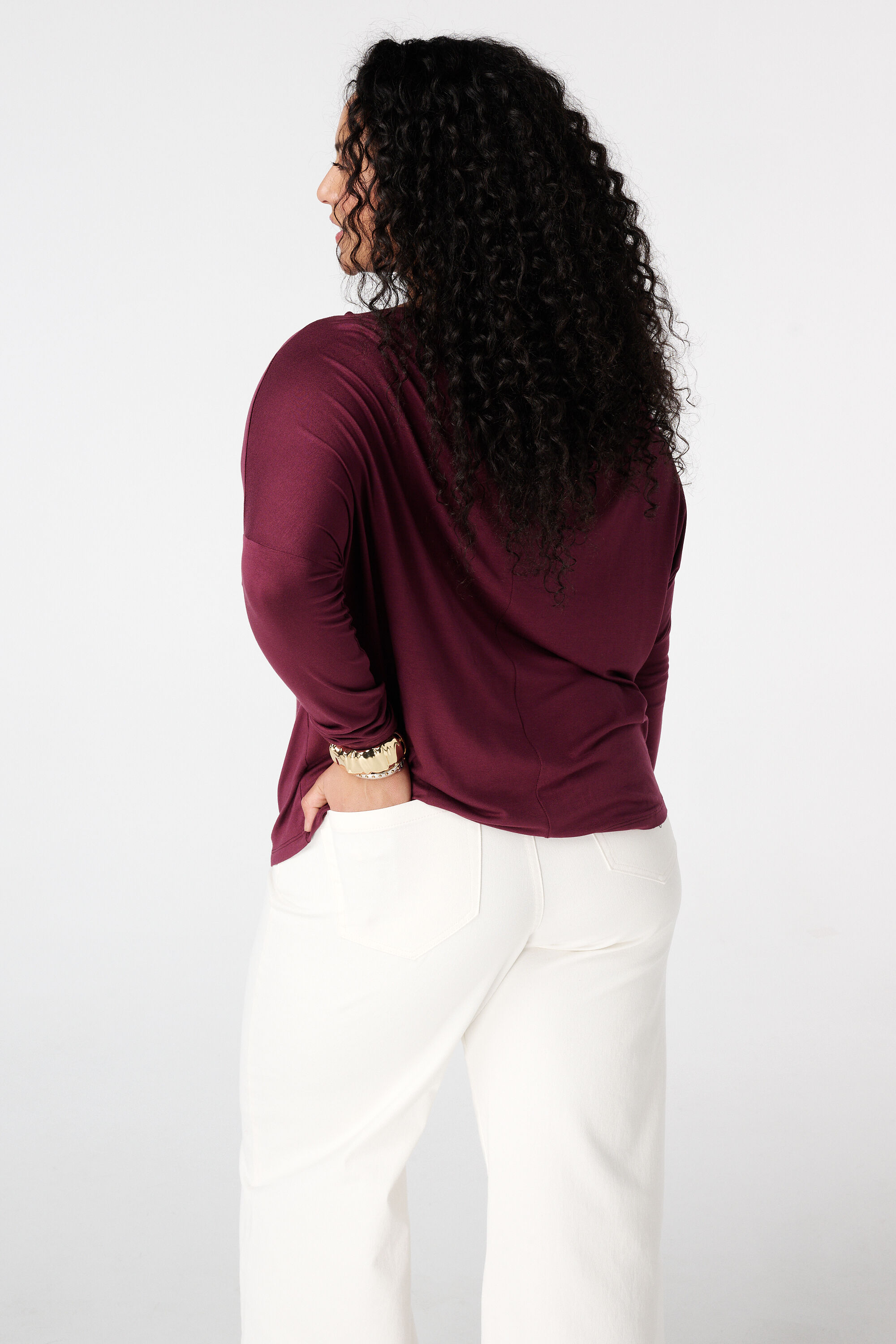 Top met boothals image number 3