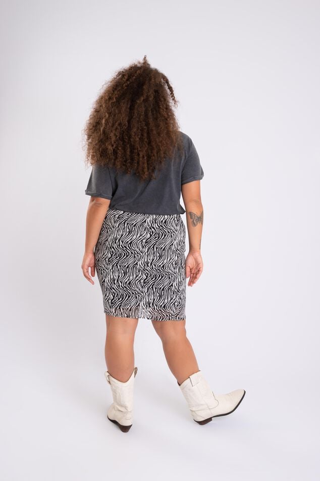 Rok met zebraprint image number 3