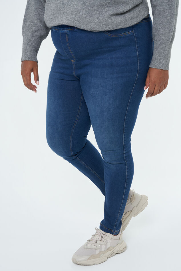 Slim fit 30 inch tregging POPPY image number 5