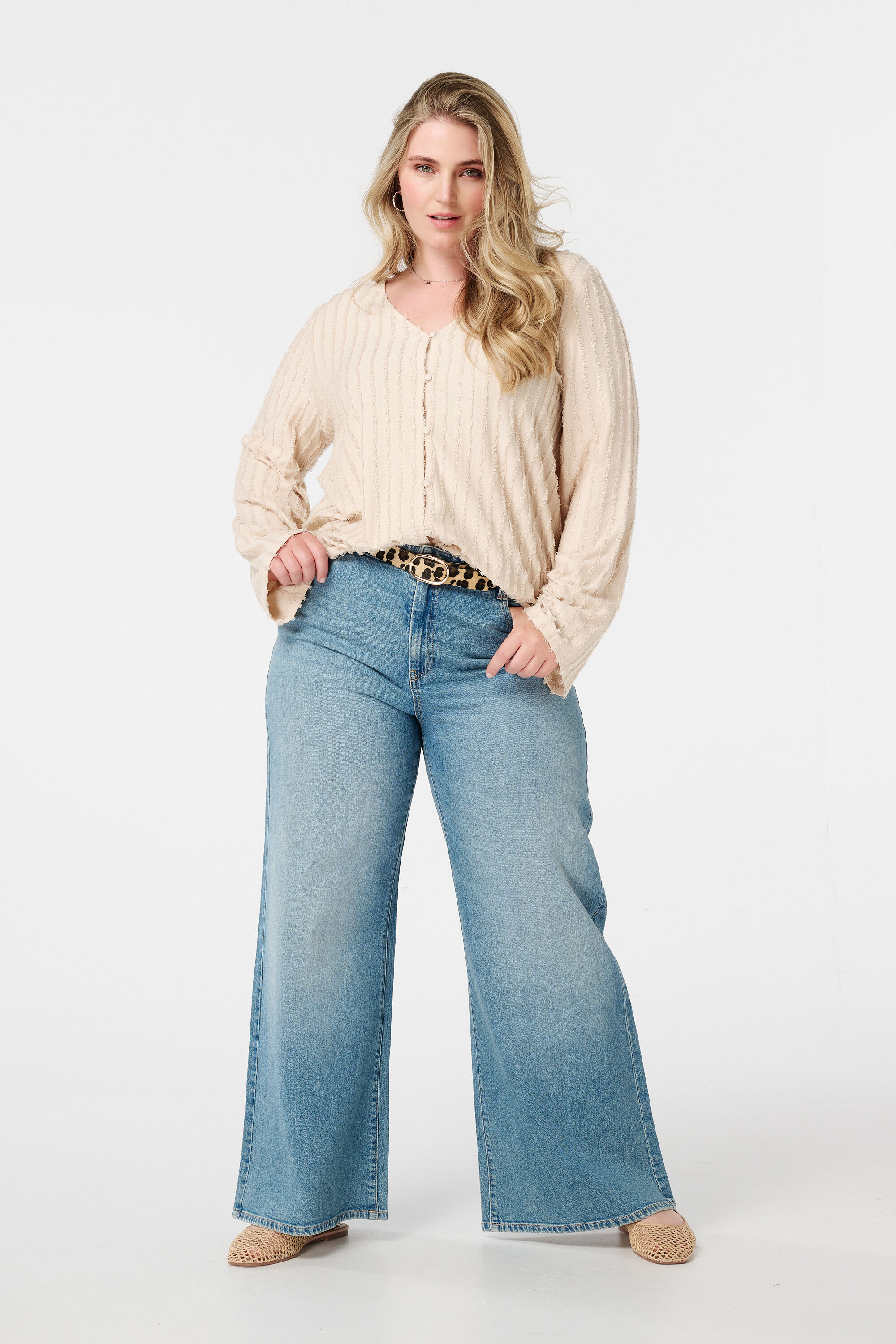 Top met franje structuur image number 5