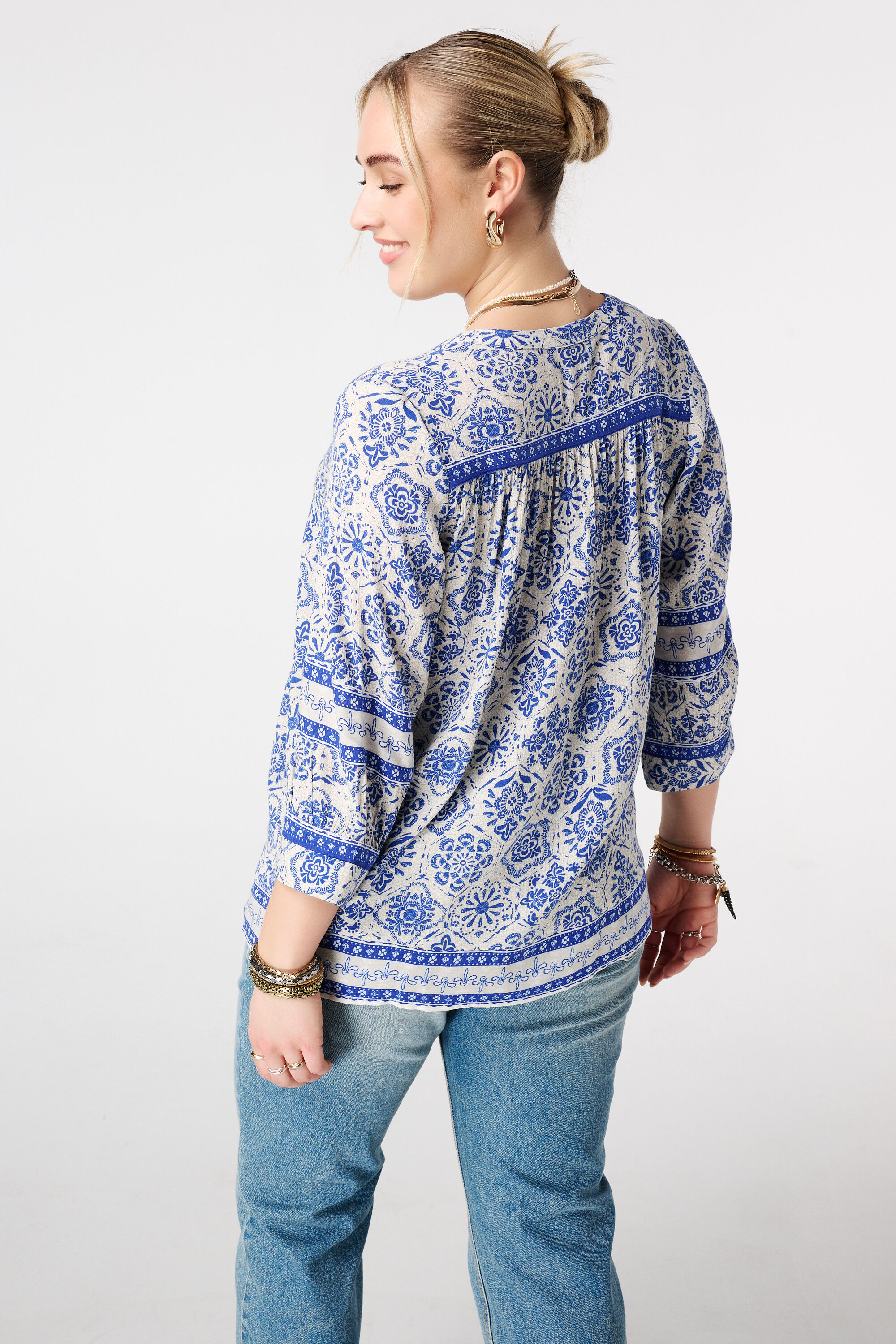 Blouse met knoopsluiting image number 1