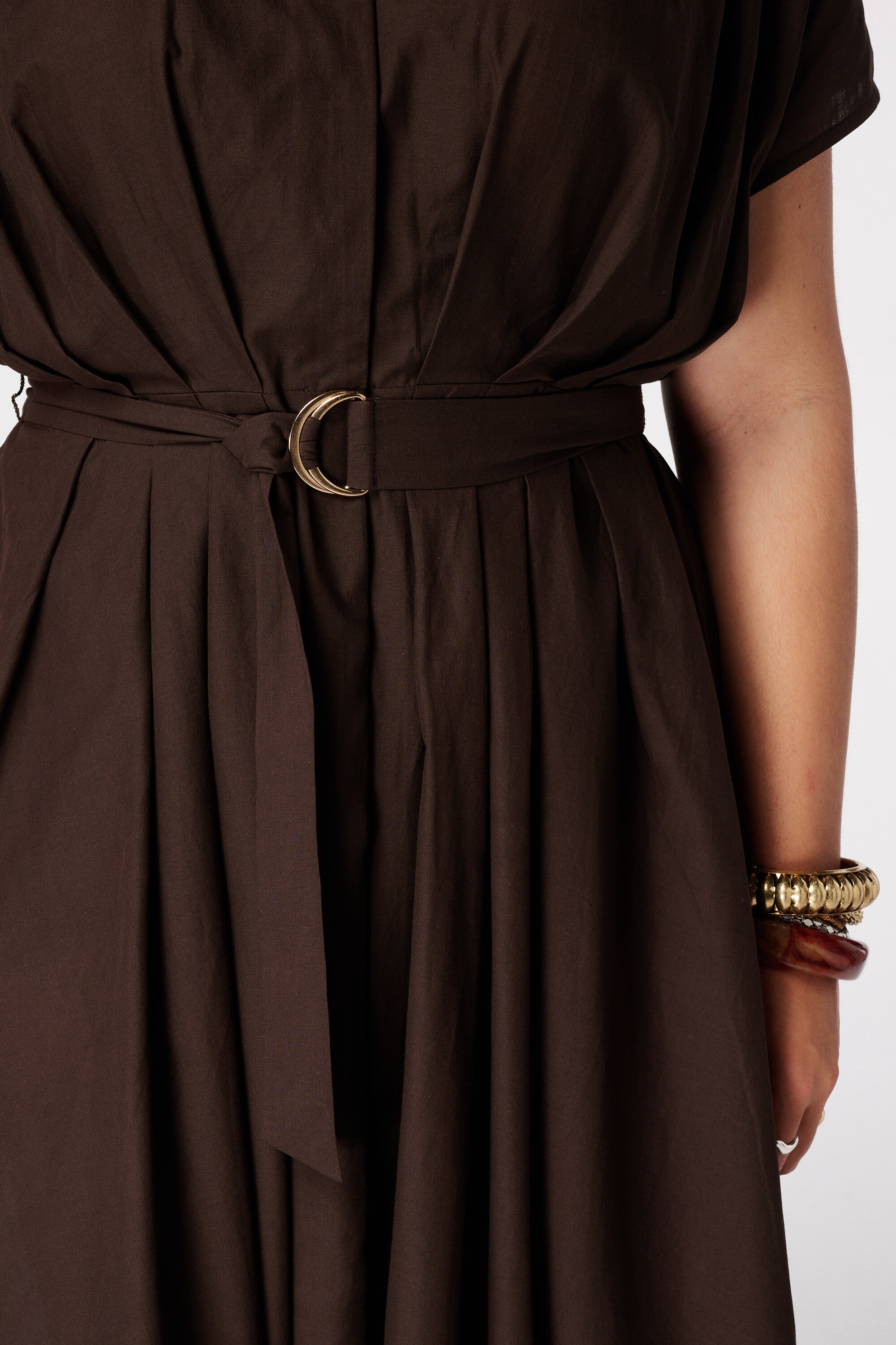 Maxi jurk met ceintuur image number 6