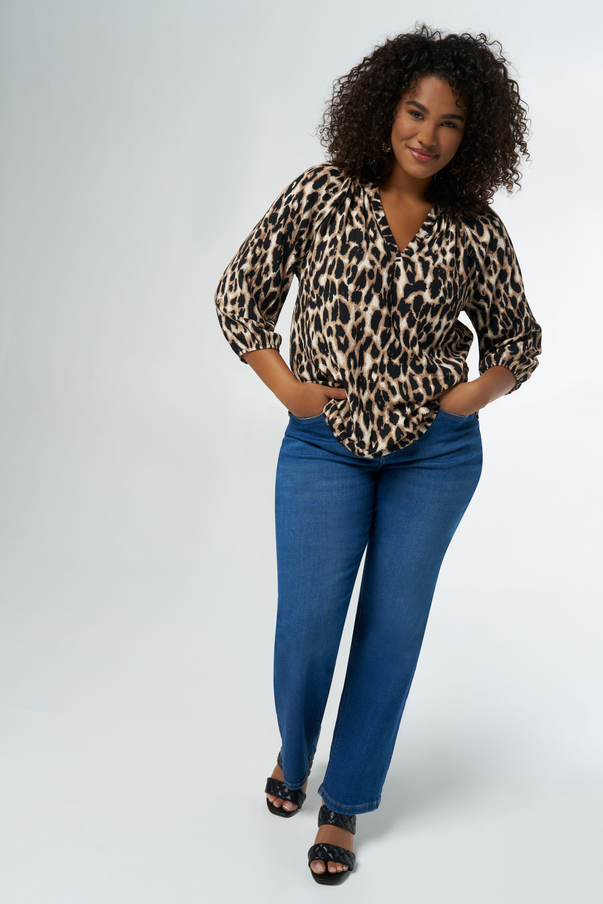 Top met v-hals image number 5