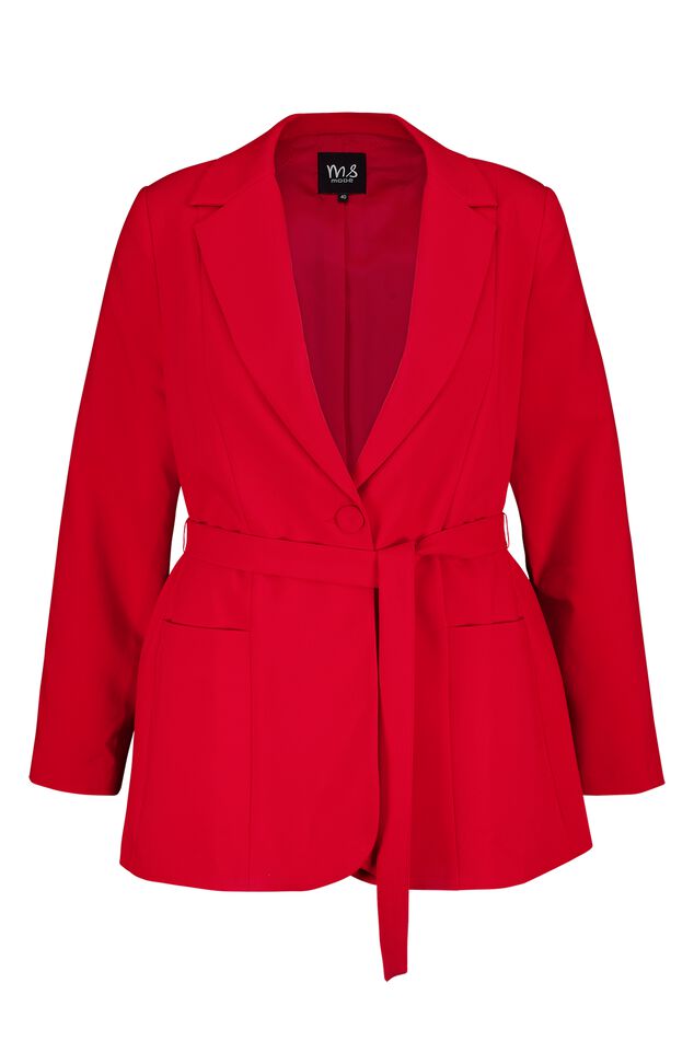 Blazer met ceintuur image number 1