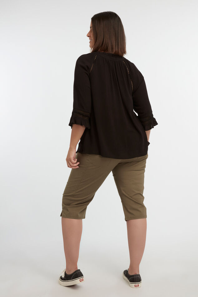 Blouse met opengewerkte details image number 4