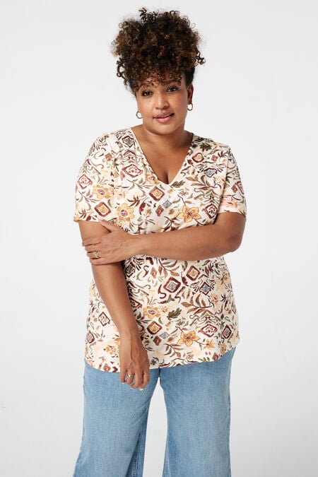 T-shirt met print T-shirt met print