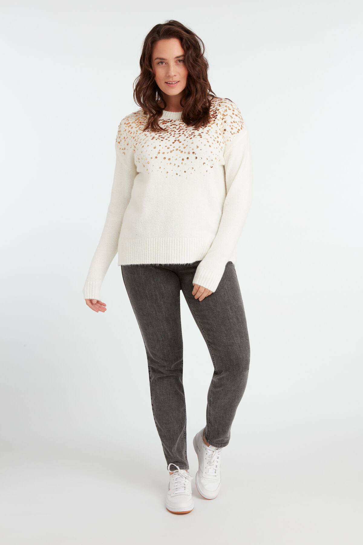 Trui met pailletten image number 4